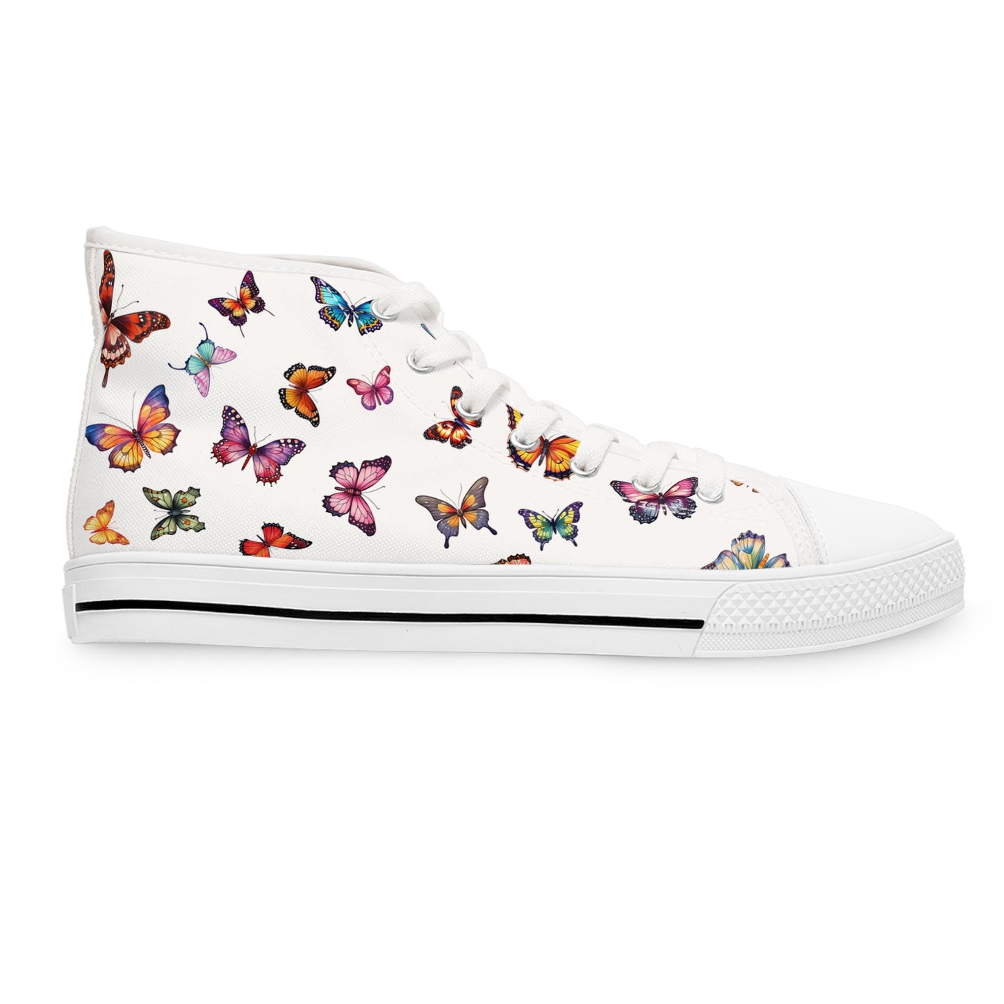 Butterflies Women's High Top Sneakers