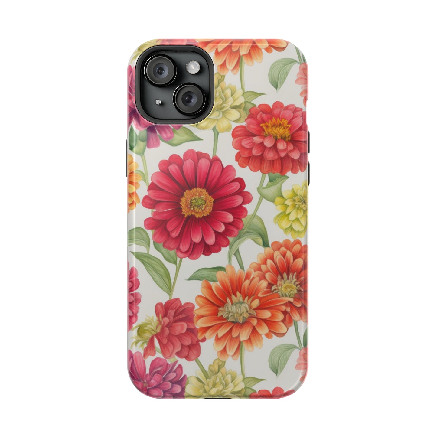 Zinnias MagSafe Tough iPhone Case