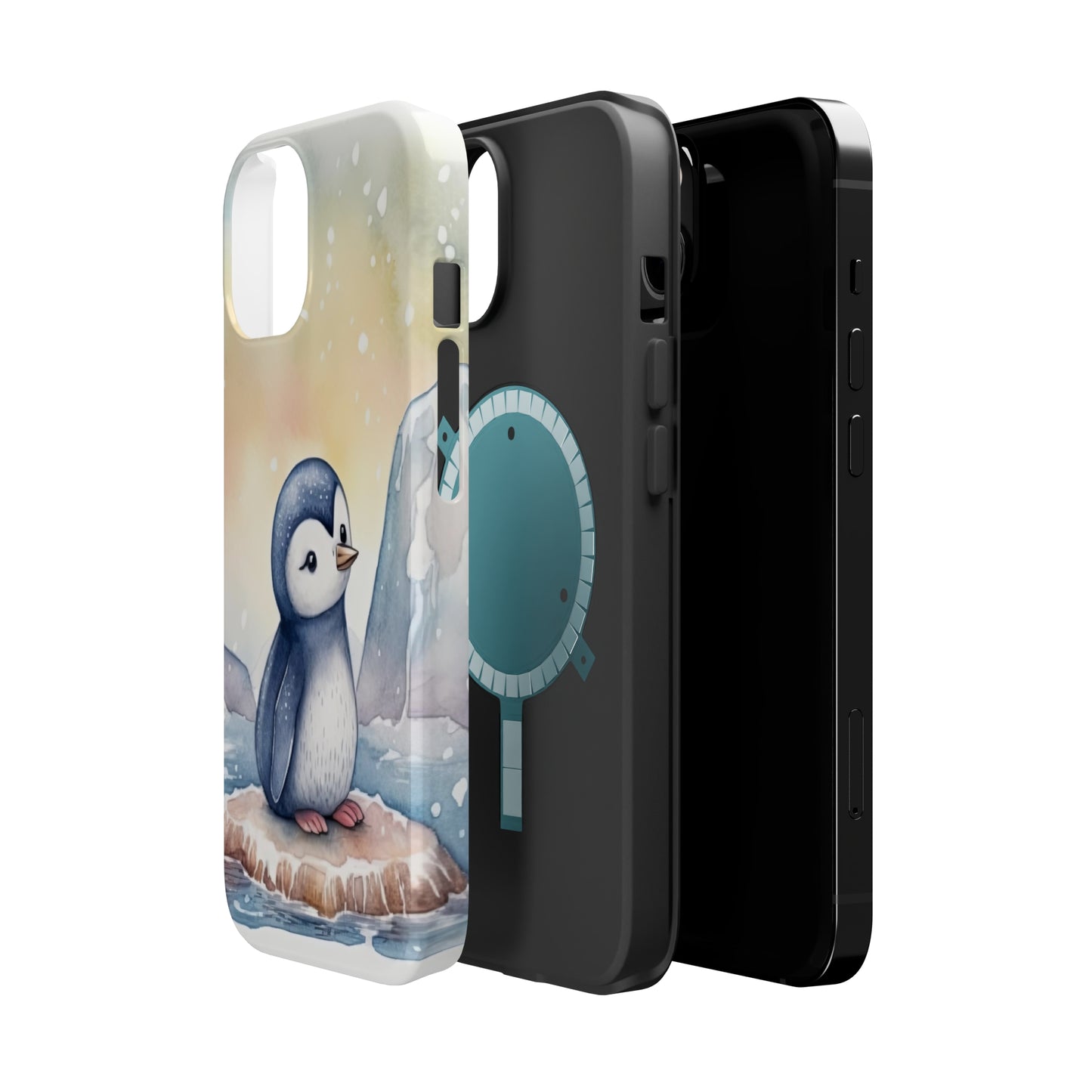 Cute Penguin MagSafe Tough iPhone Case