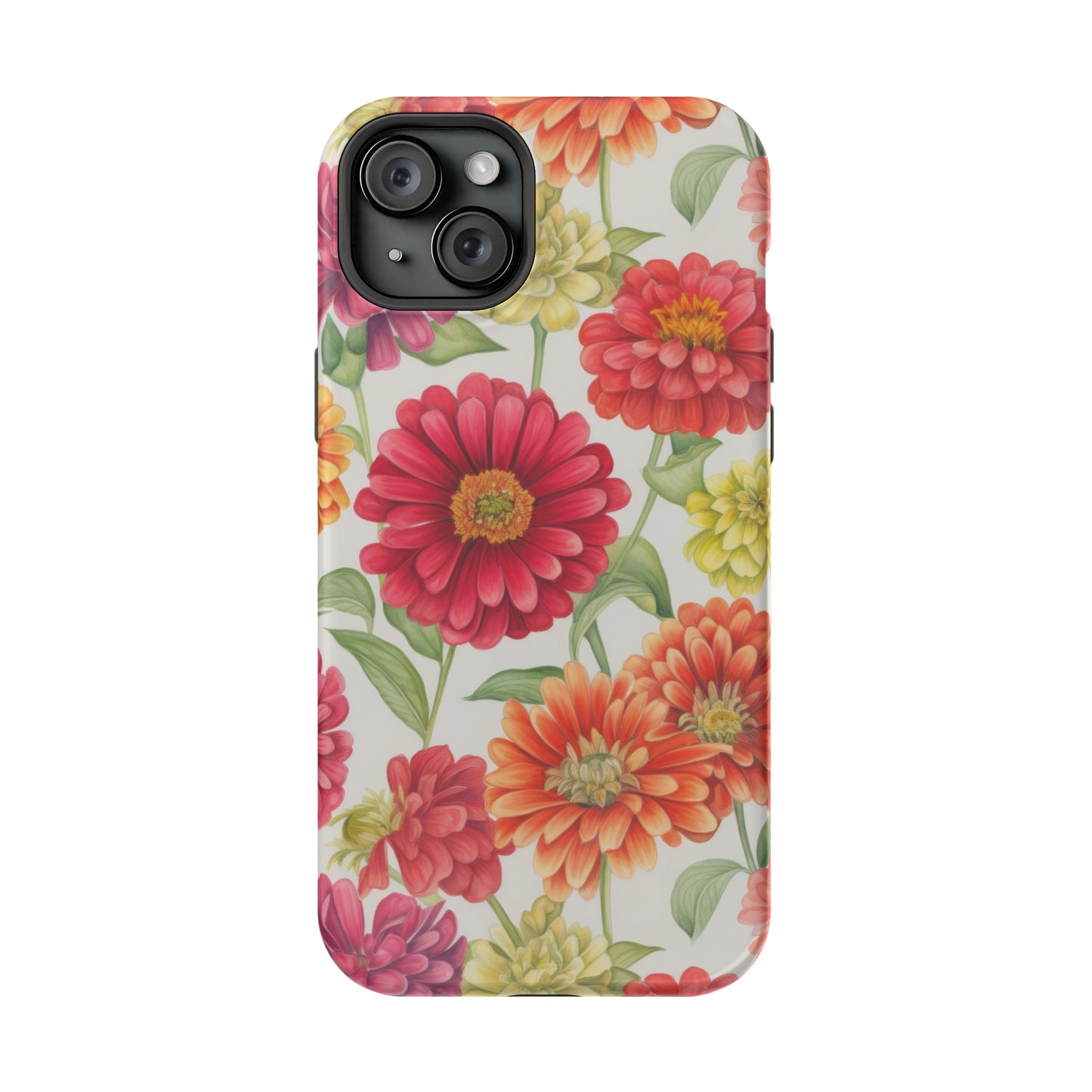 Zinnias MagSafe Tough iPhone Case