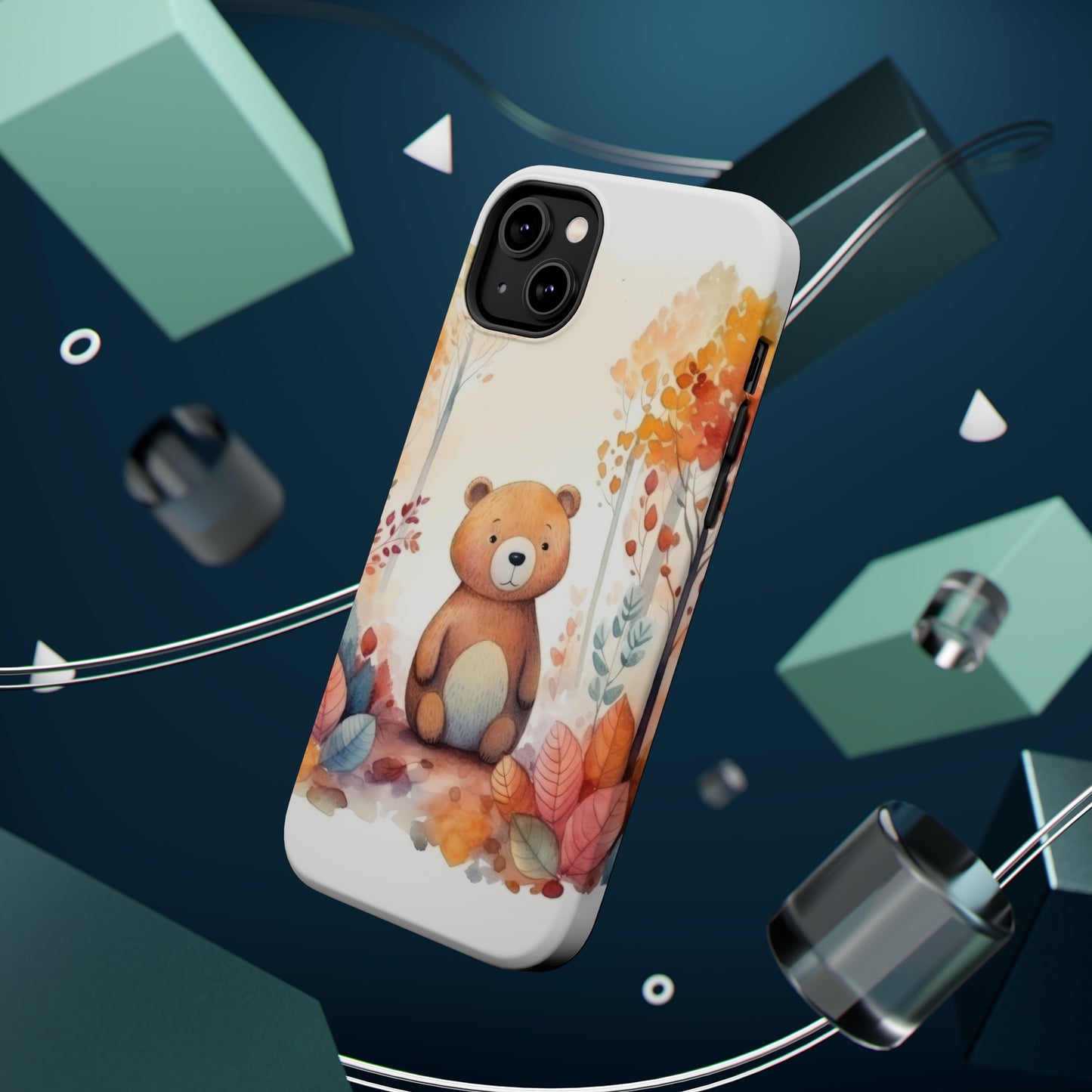 Cute Bear MagSafe Tough iPhone Case