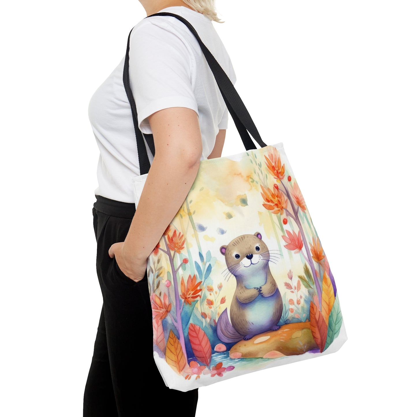 Cute Otter Tote Bag