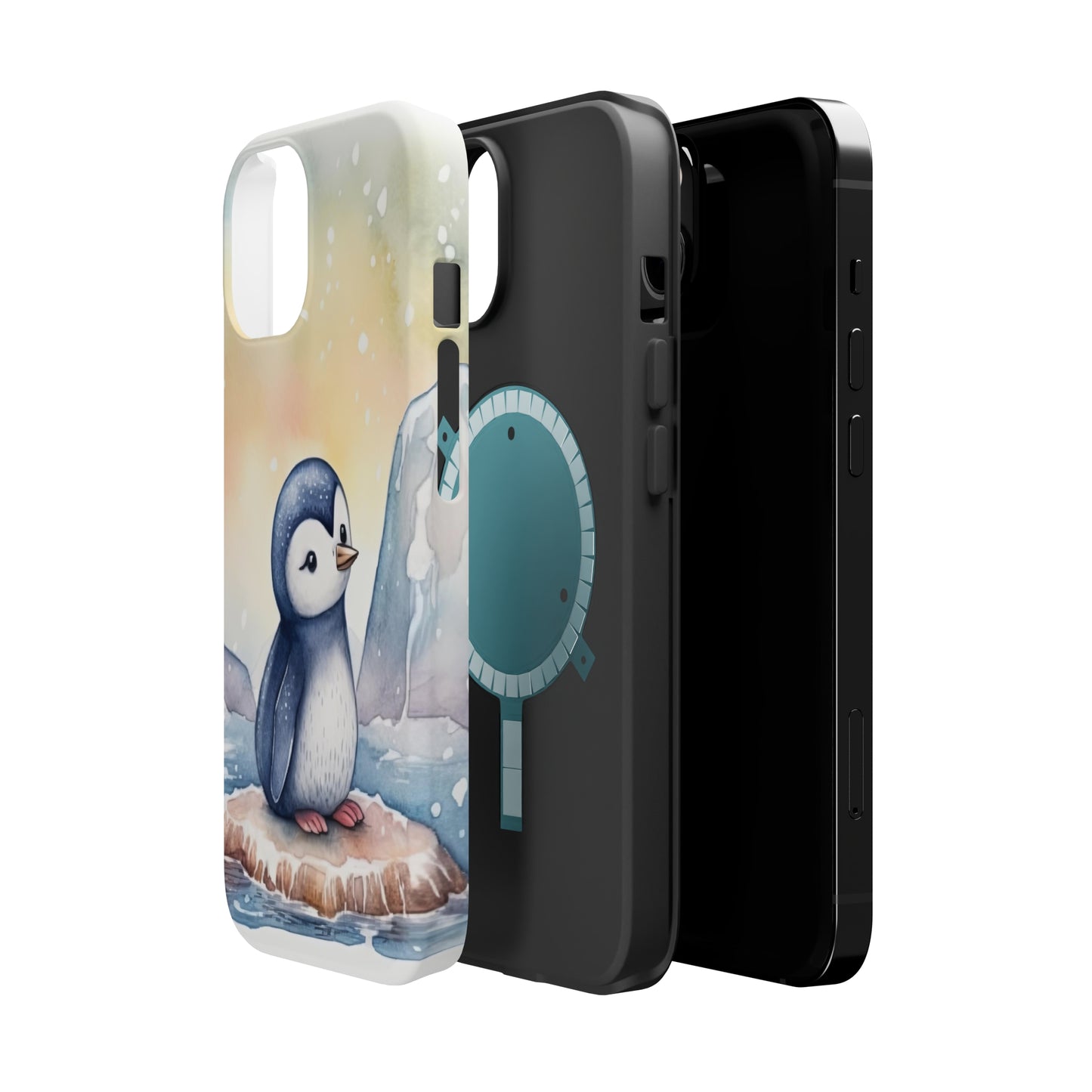 Cute Penguin MagSafe Tough iPhone Case