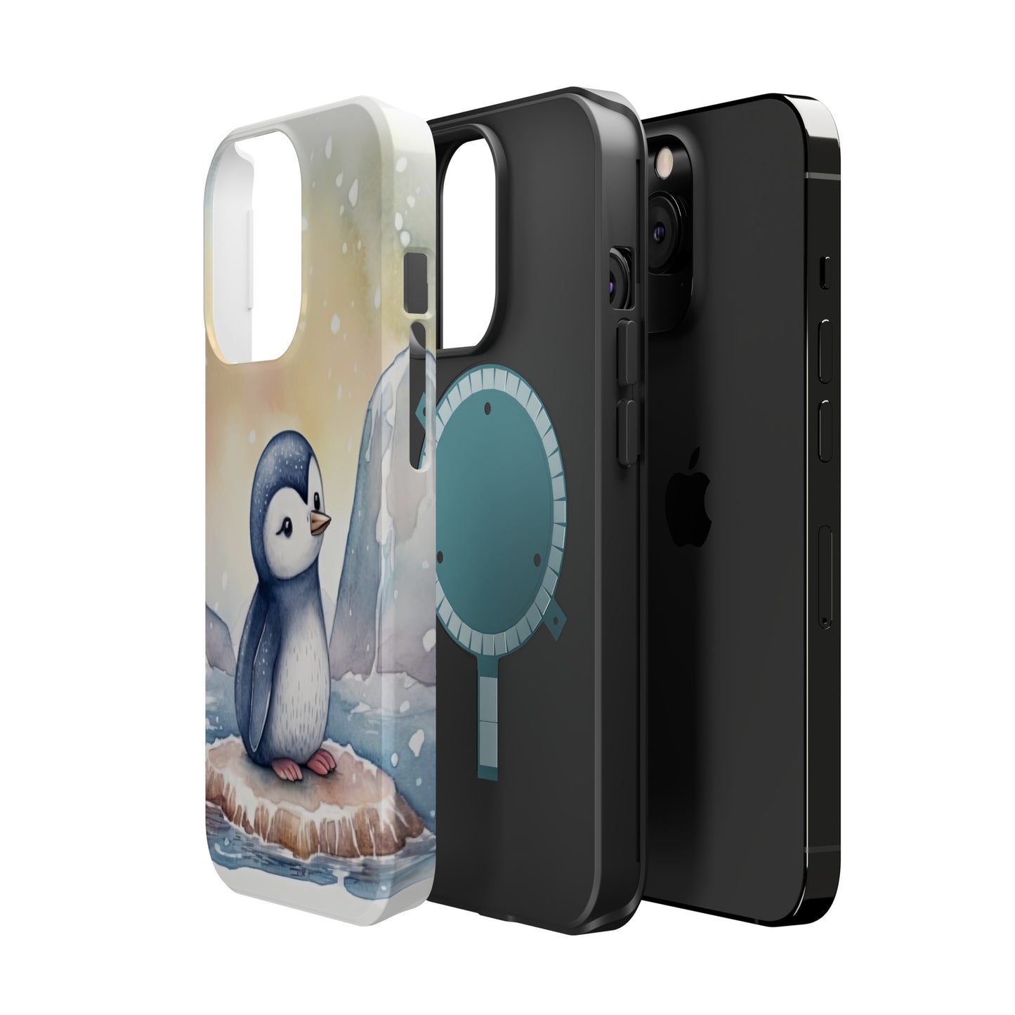 Cute Penguin MagSafe Tough iPhone Case