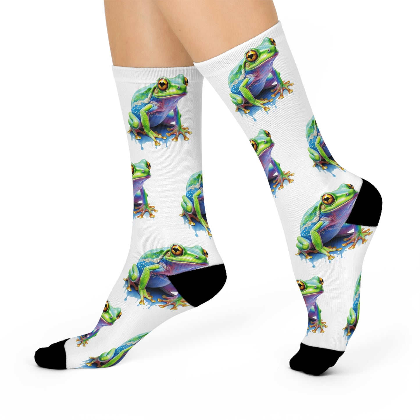 Froggy Cushioned Crew Socks
