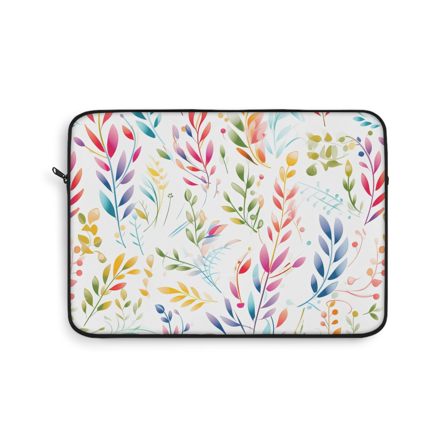 Pastel Leaves Laptop Case / Laptop Sleeve