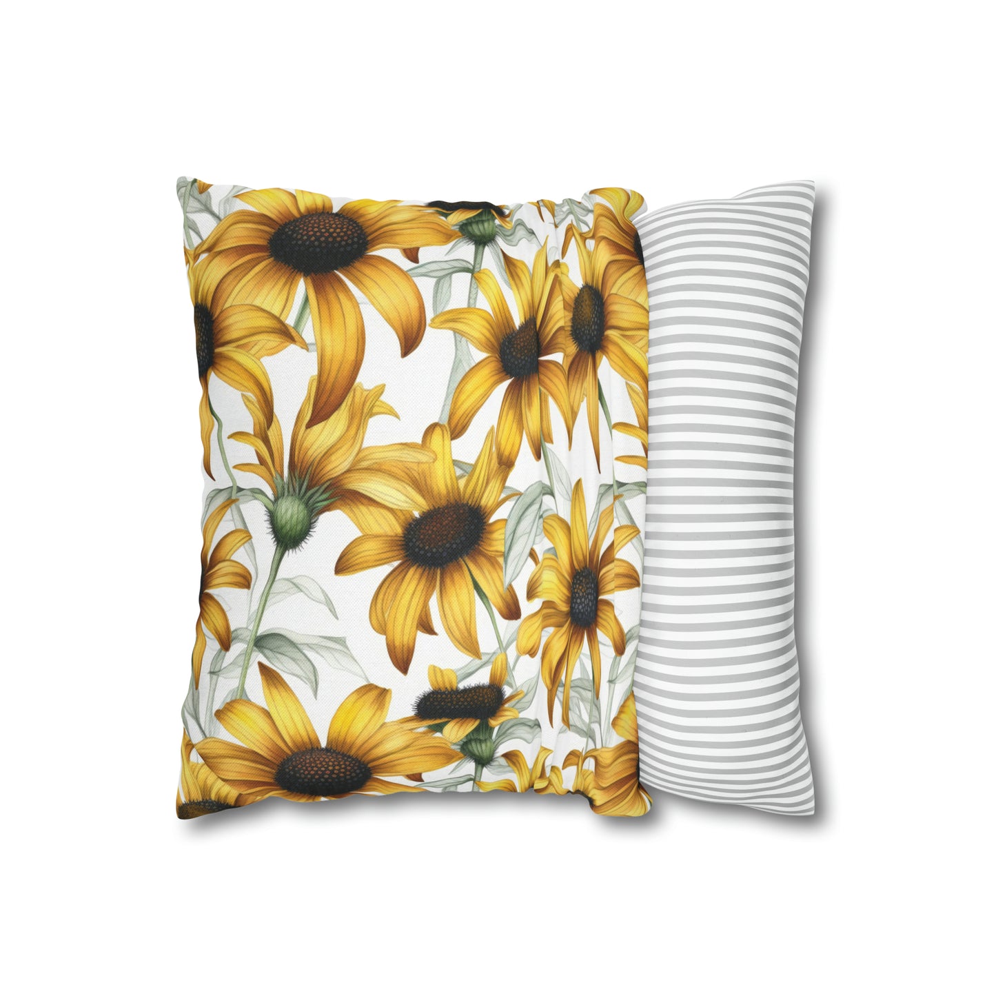 Sunflowers Square Pillow Case