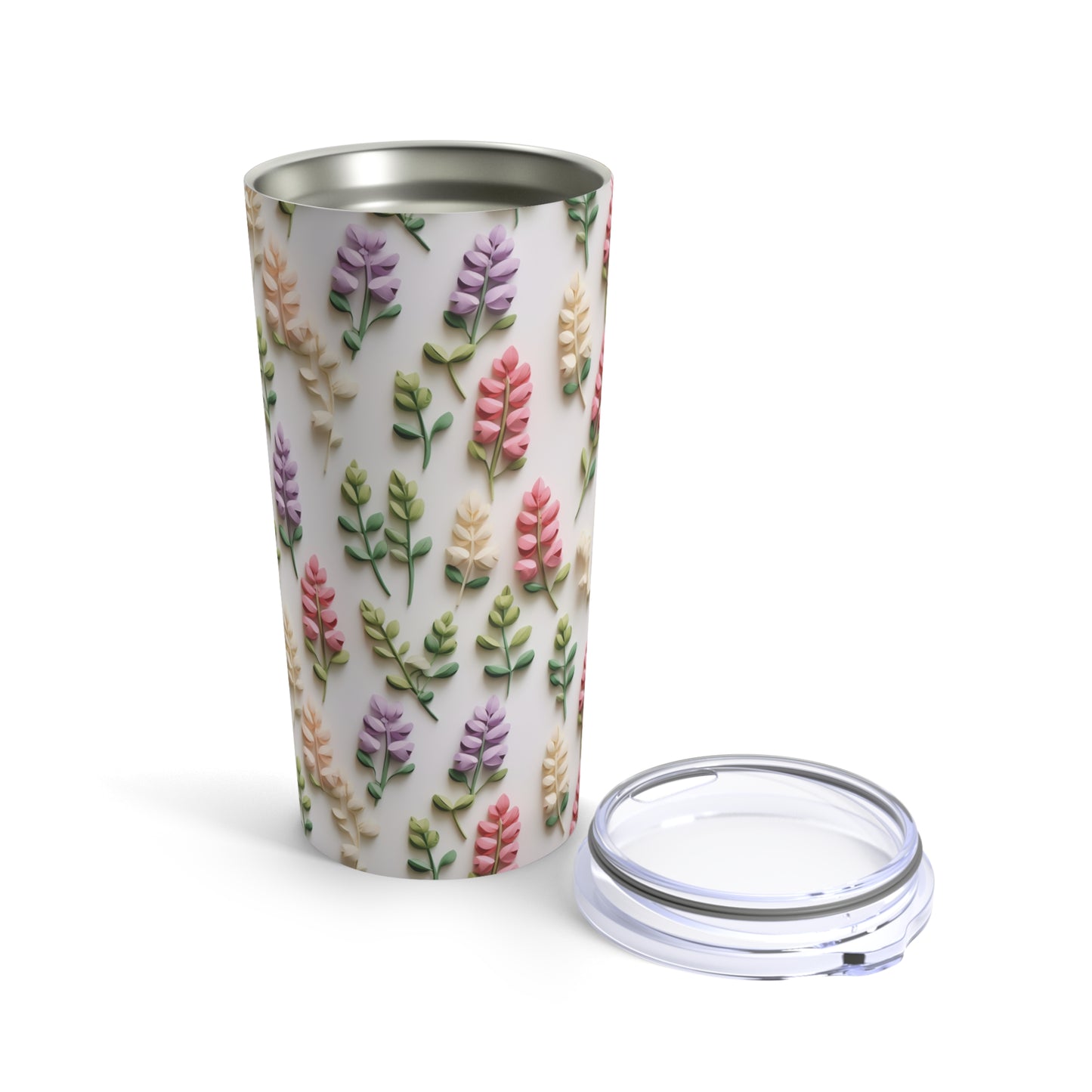 Sculpted Lupine Tumbler 20oz