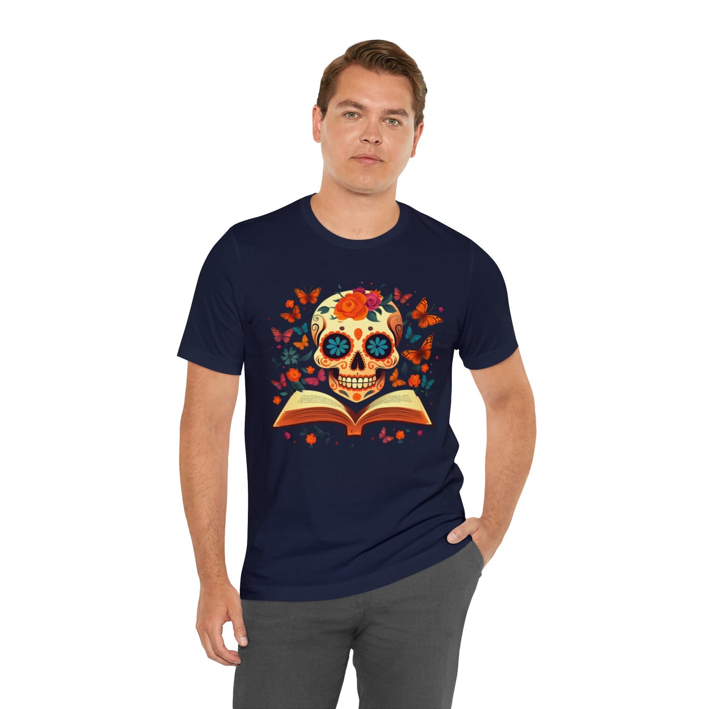 Dia de los Muertos Unisex Jersey Short Sleeve Tee