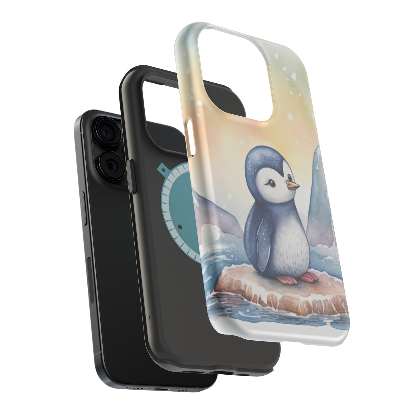 Cute Penguin MagSafe Tough iPhone Case