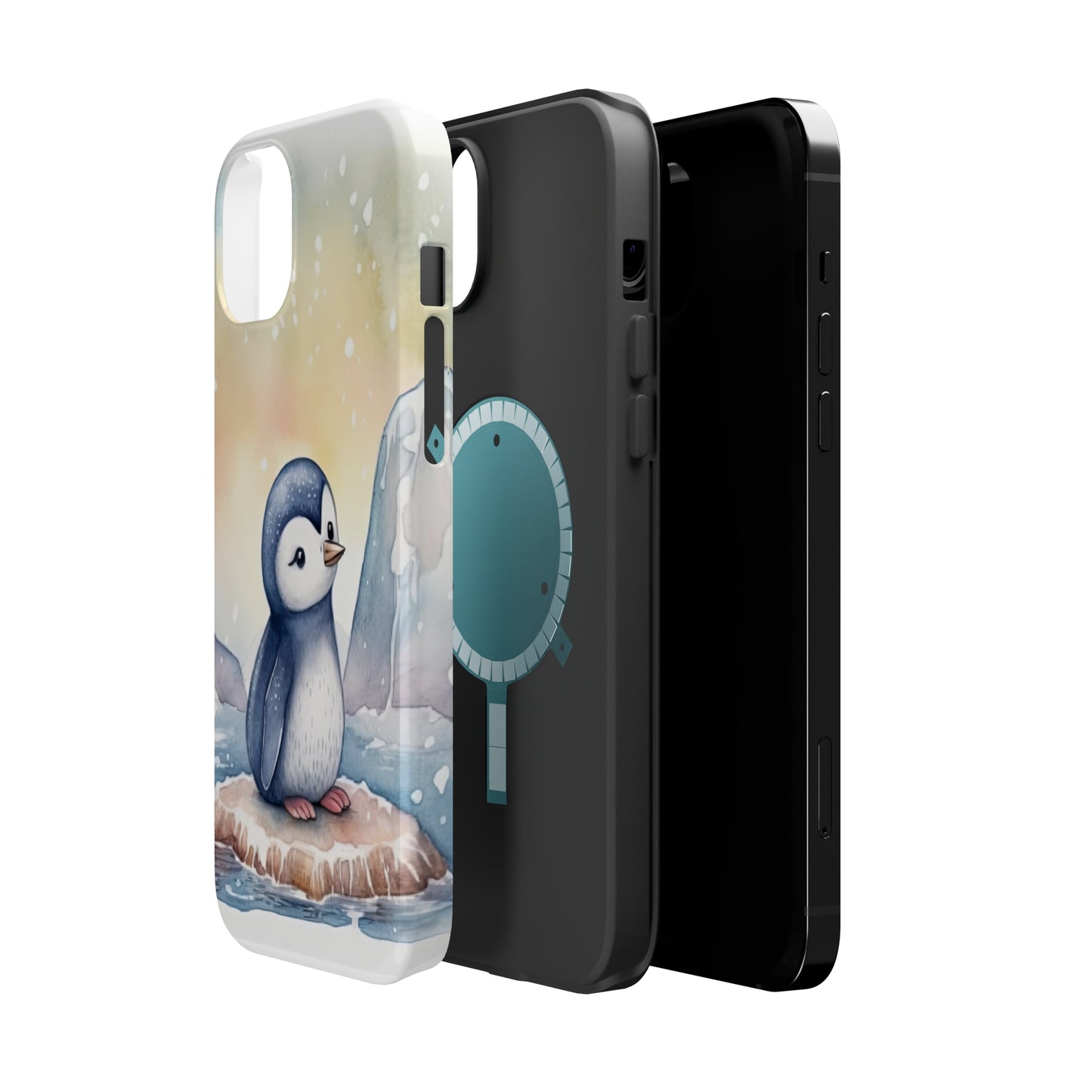 Cute Penguin MagSafe Tough iPhone Case