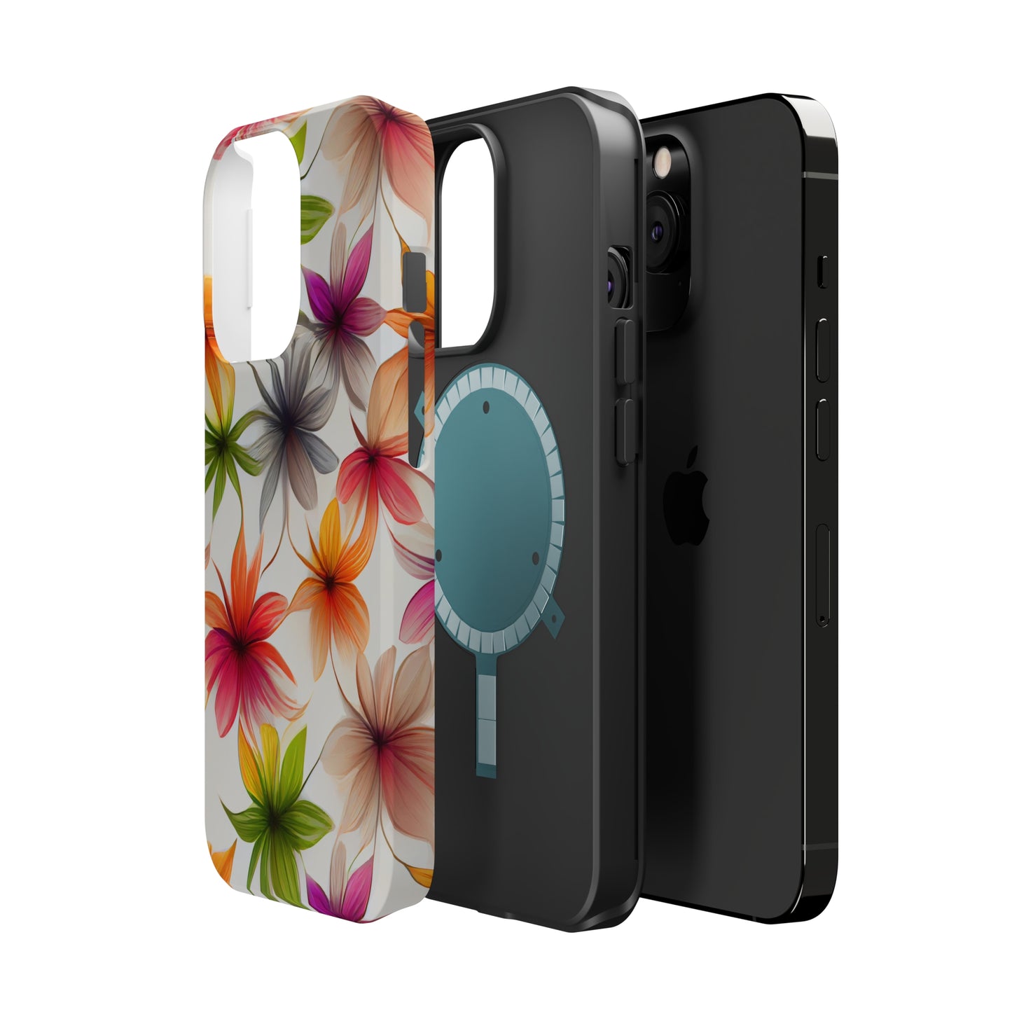 Floral Burst MagSafe Tough iPhone Case