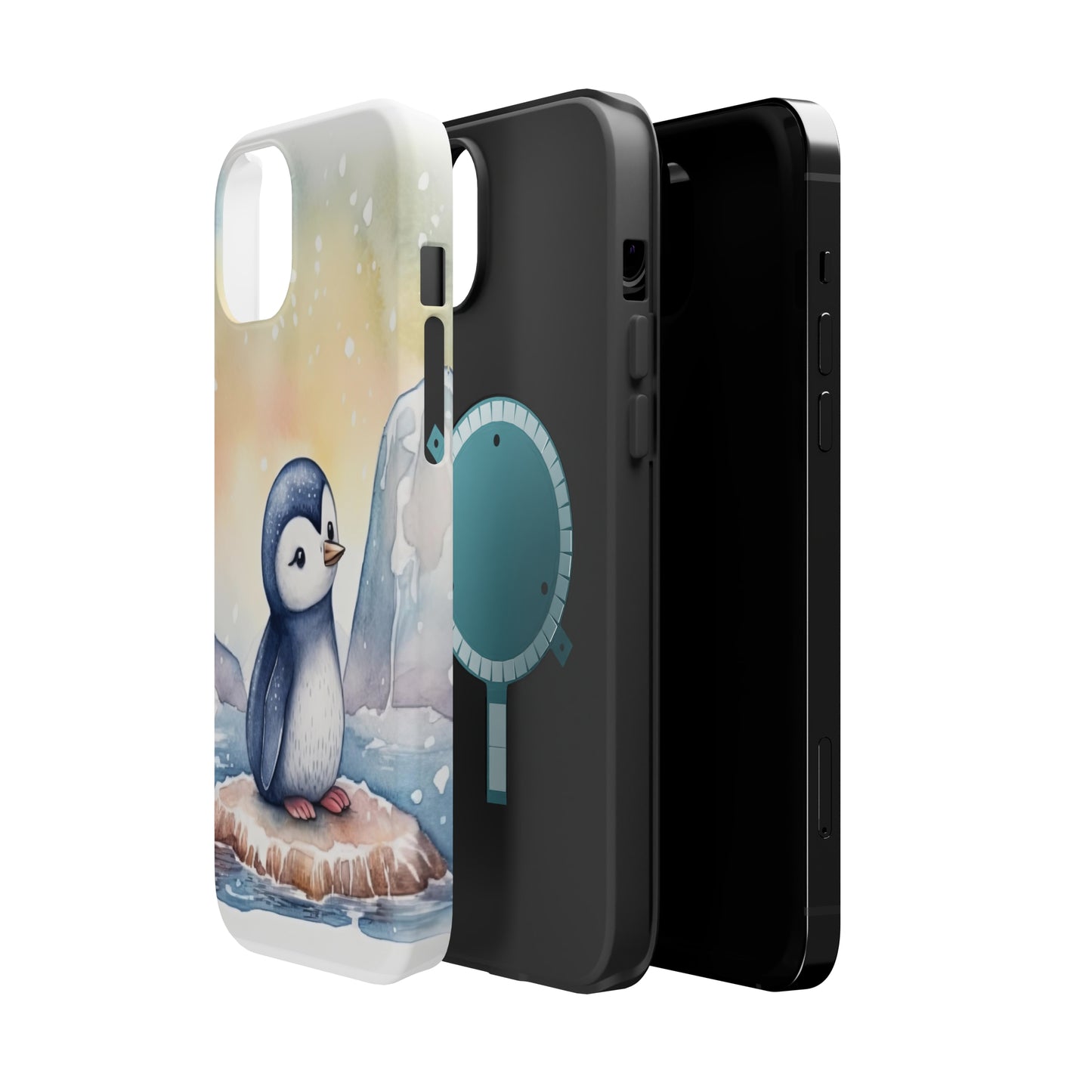 Cute Penguin MagSafe Tough iPhone Case