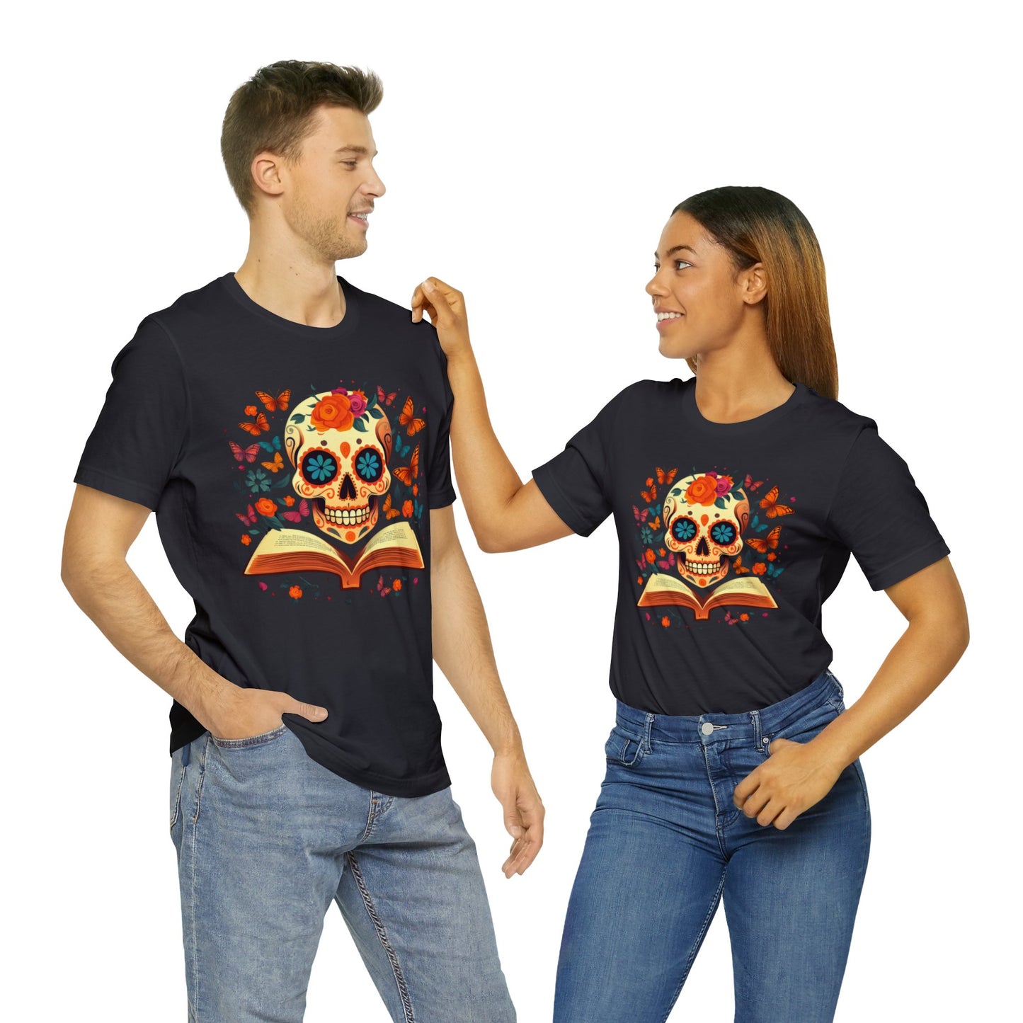 Dia de los Muertos Unisex Jersey Short Sleeve Tee