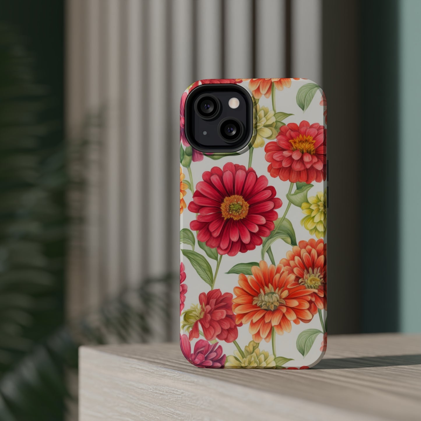 Zinnias MagSafe Tough iPhone Case