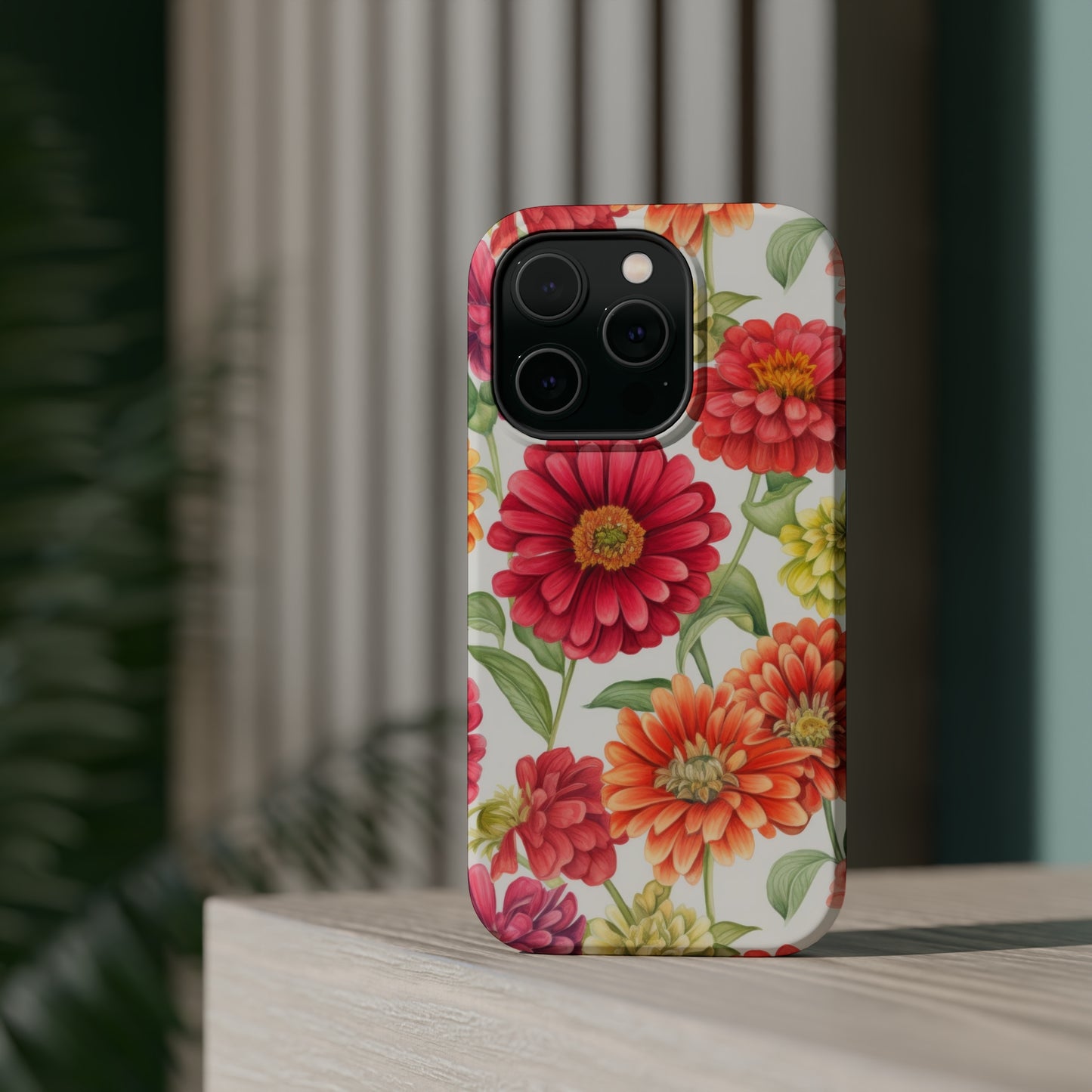 Zinnias MagSafe Tough iPhone Case