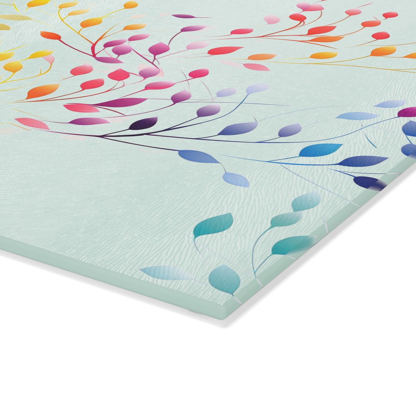 Prismatic Vines Glass Cutting Board