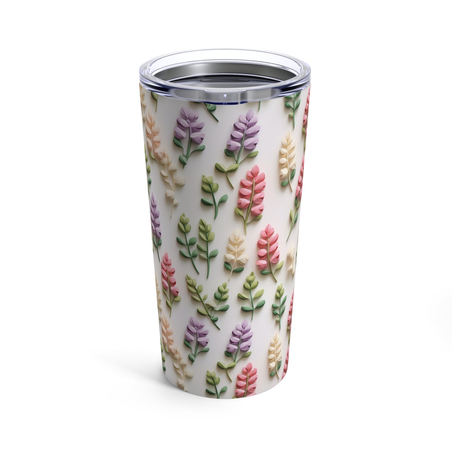 Sculpted Lupine Tumbler 20oz