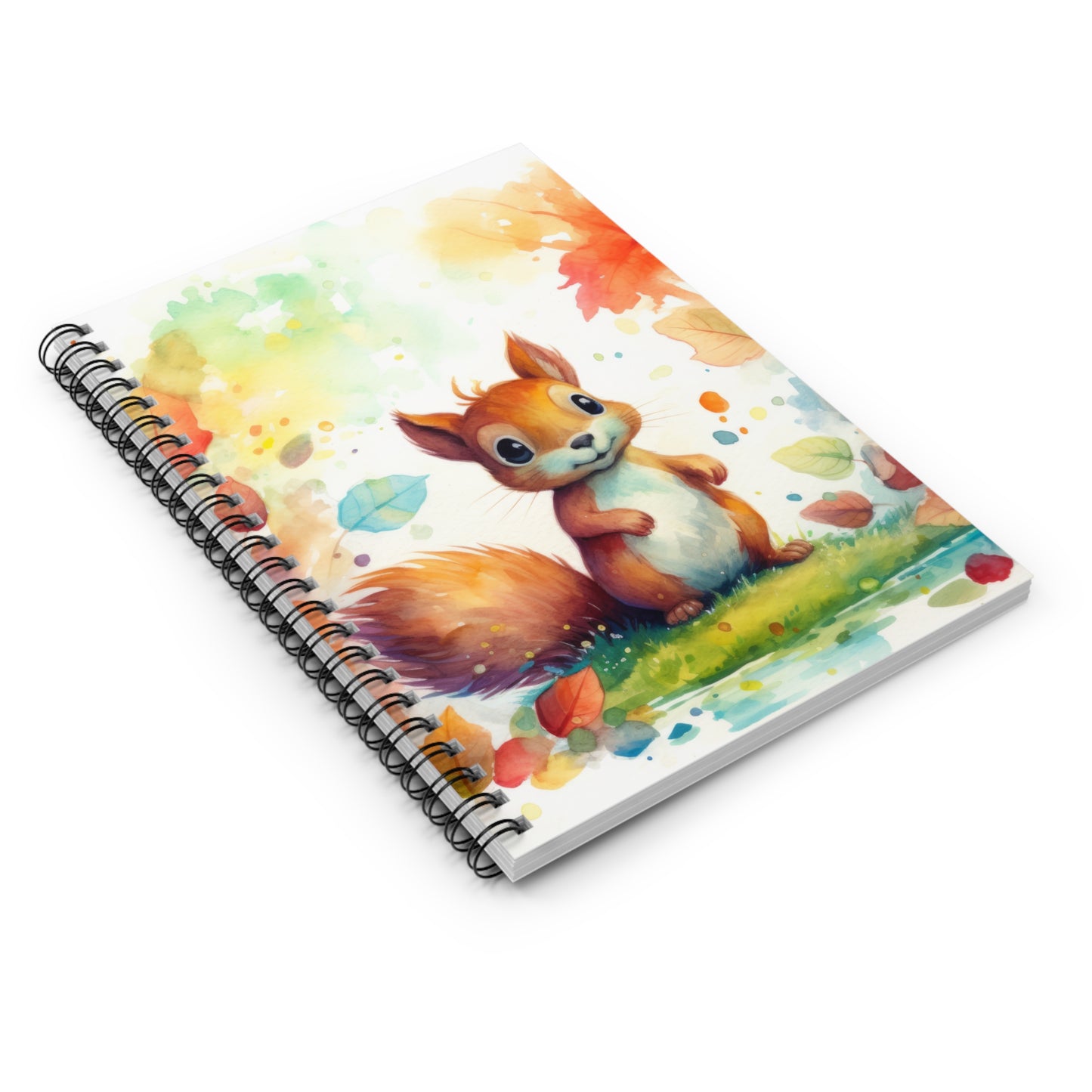 Squirrel Spiral Notebook - Ruled Line