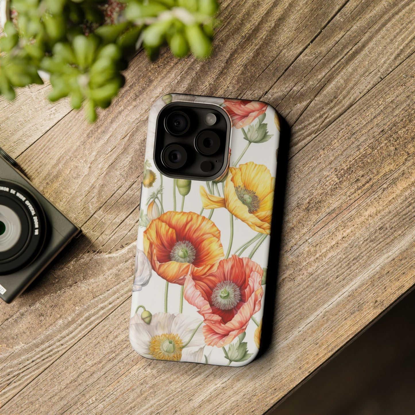 Iceland Poppies MagSafe Tough iPhone Case