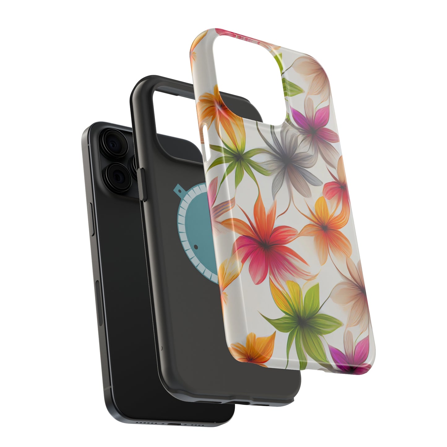 Floral Burst MagSafe Tough iPhone Case