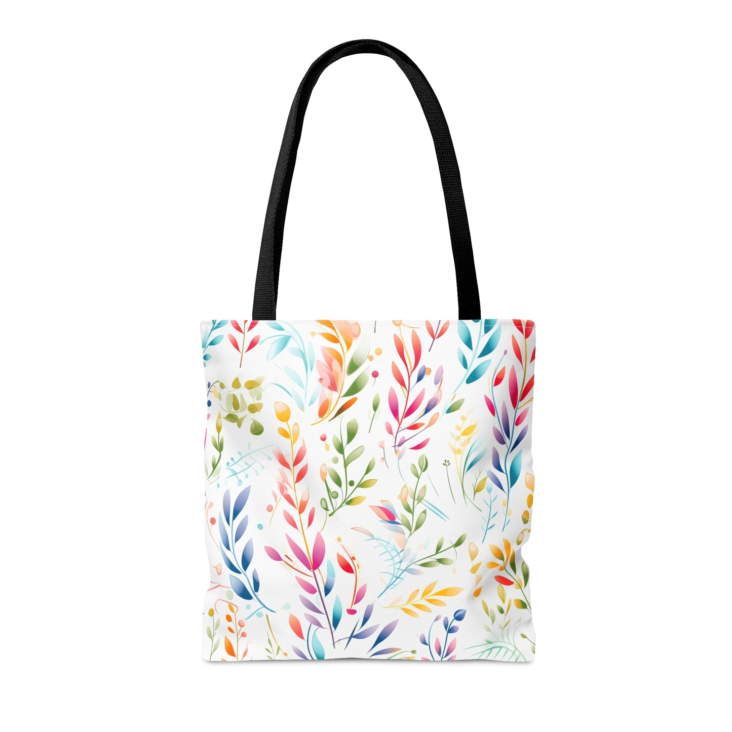 Pastel Leaves Tote Bag