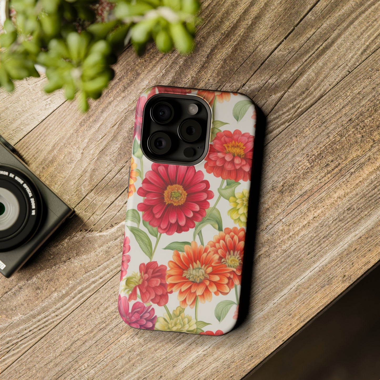 Zinnias MagSafe Tough iPhone Case