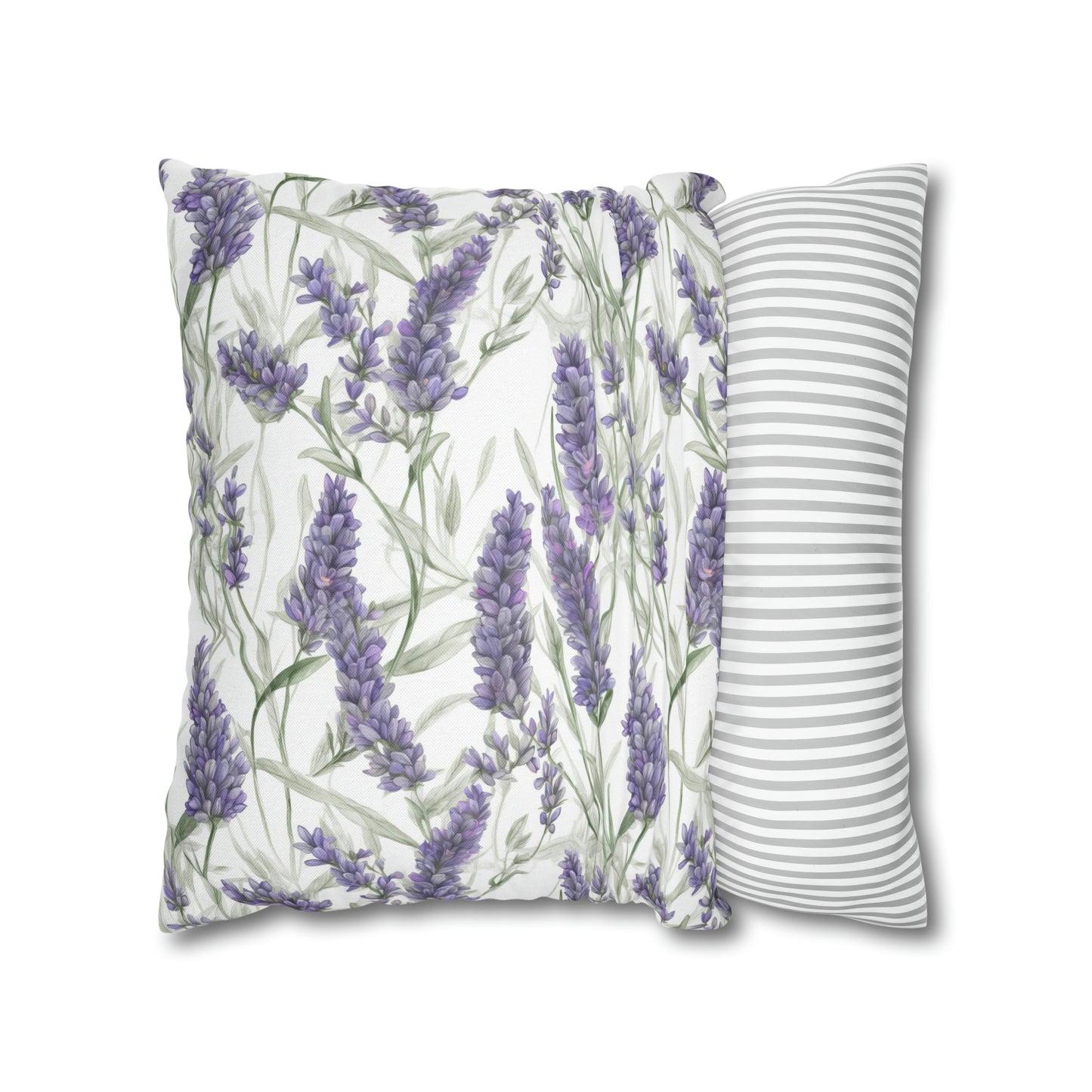 Lavendar Square Pillow Case