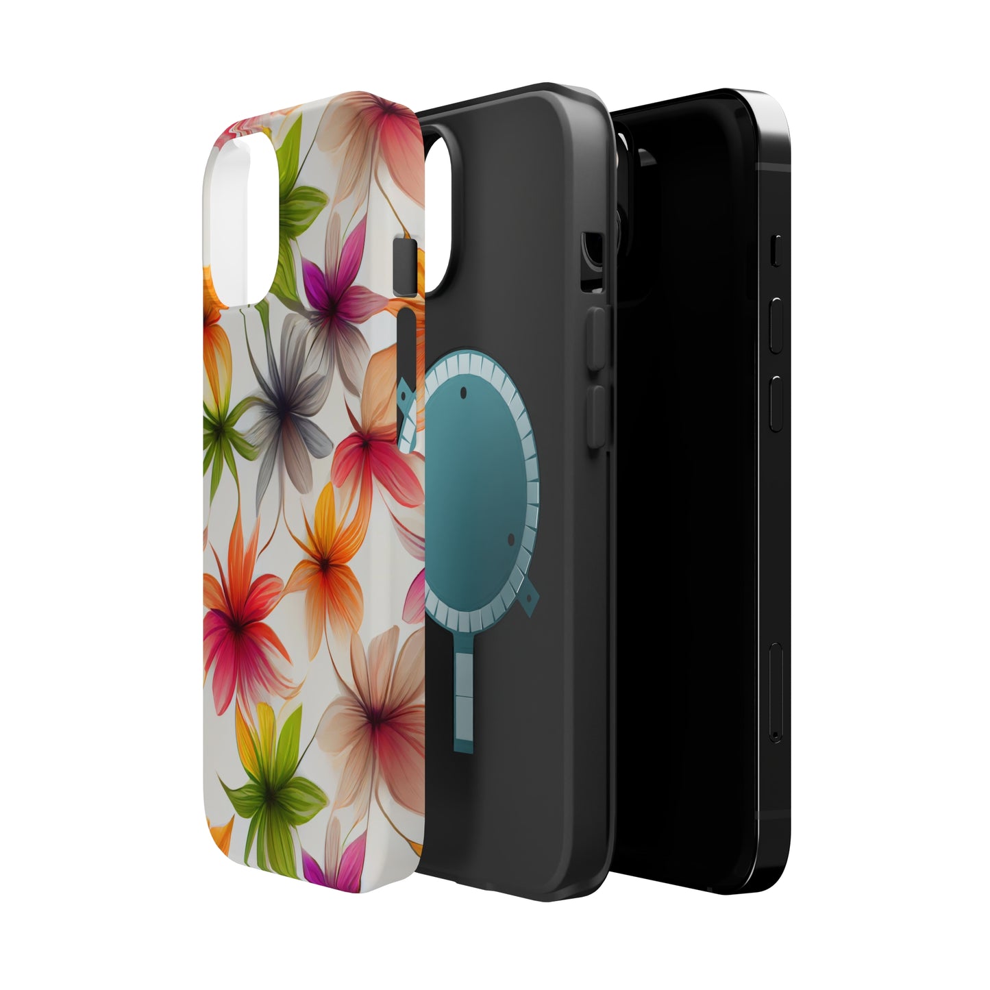 Floral Burst MagSafe Tough iPhone Case