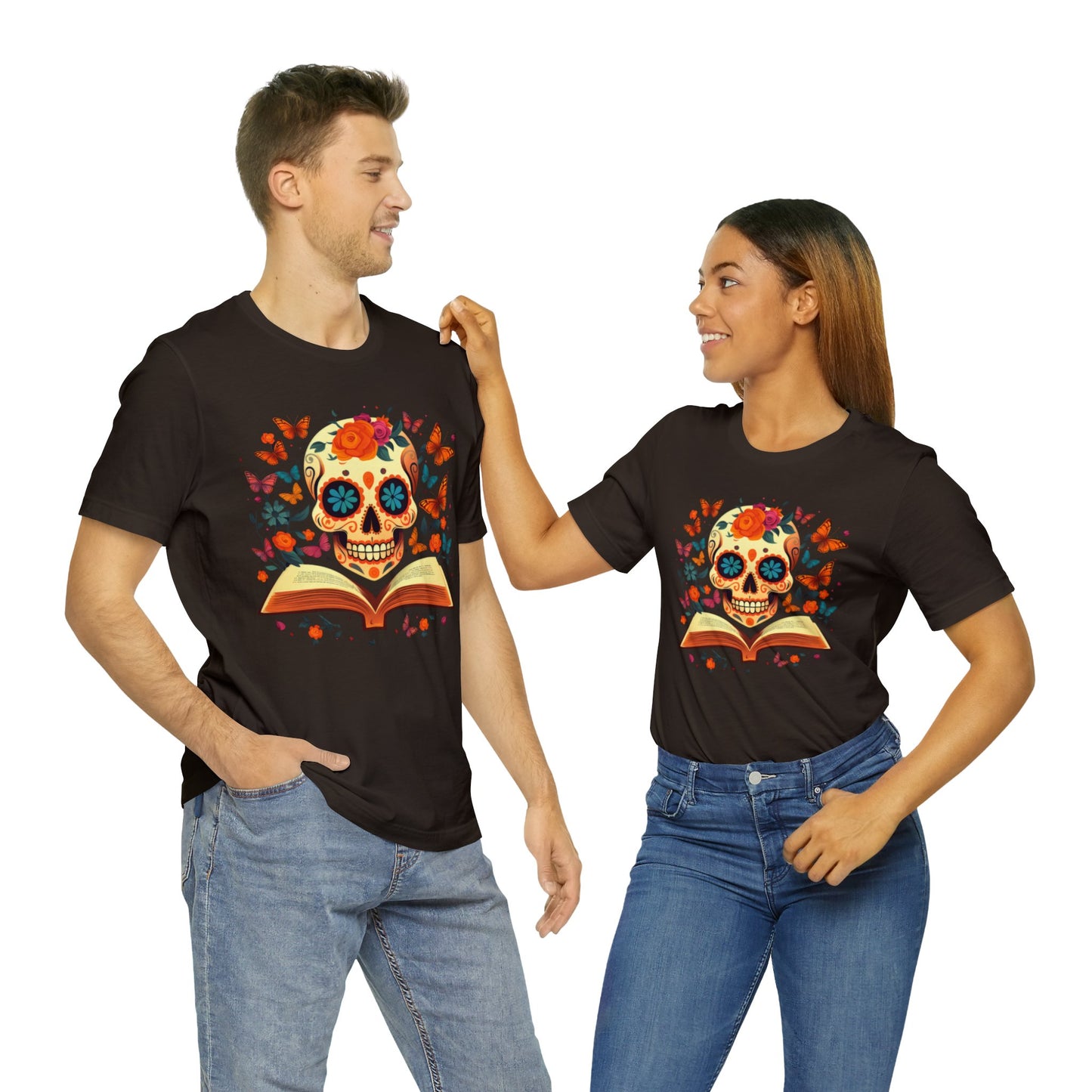 Dia de los Muertos Unisex Jersey Short Sleeve Tee