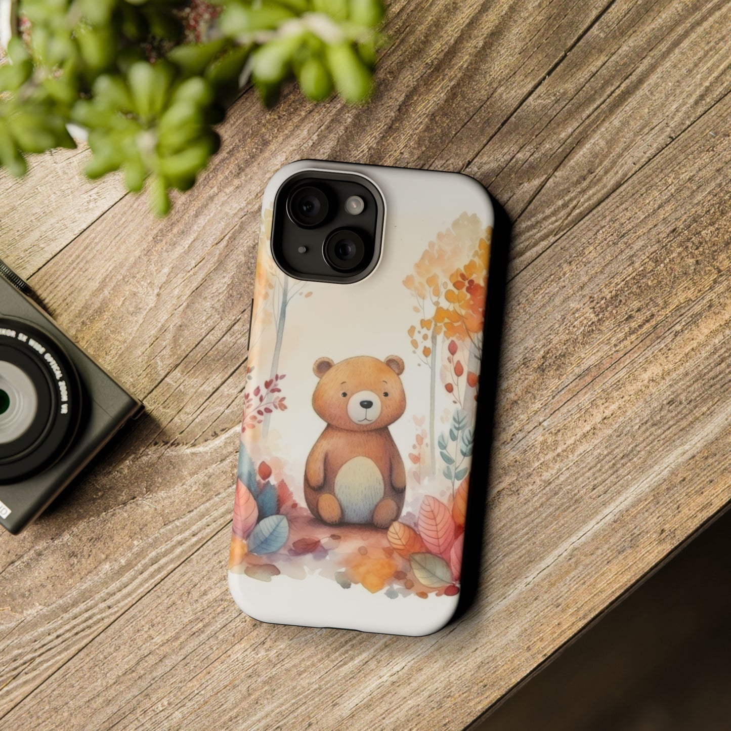 Cute Bear MagSafe Tough iPhone Case