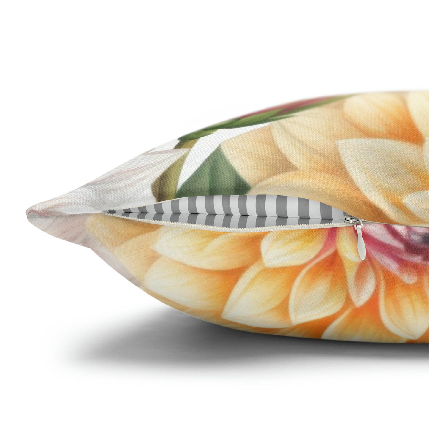 Dahlias Square Pillow Case