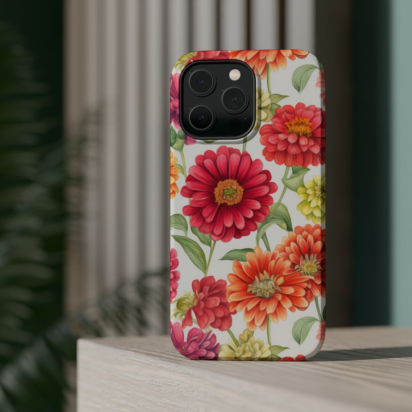 Zinnias MagSafe Tough iPhone Case