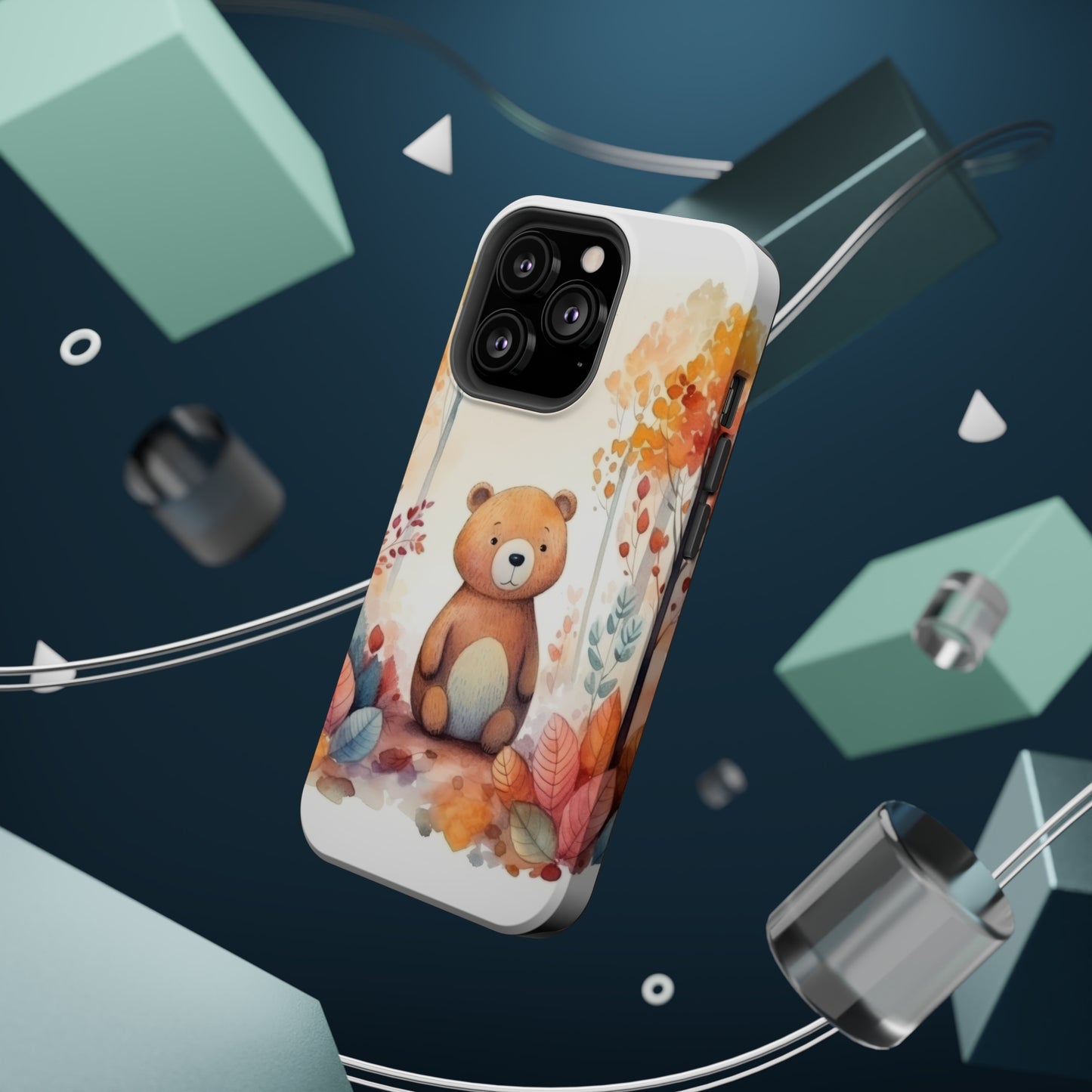 Cute Bear MagSafe Tough iPhone Case