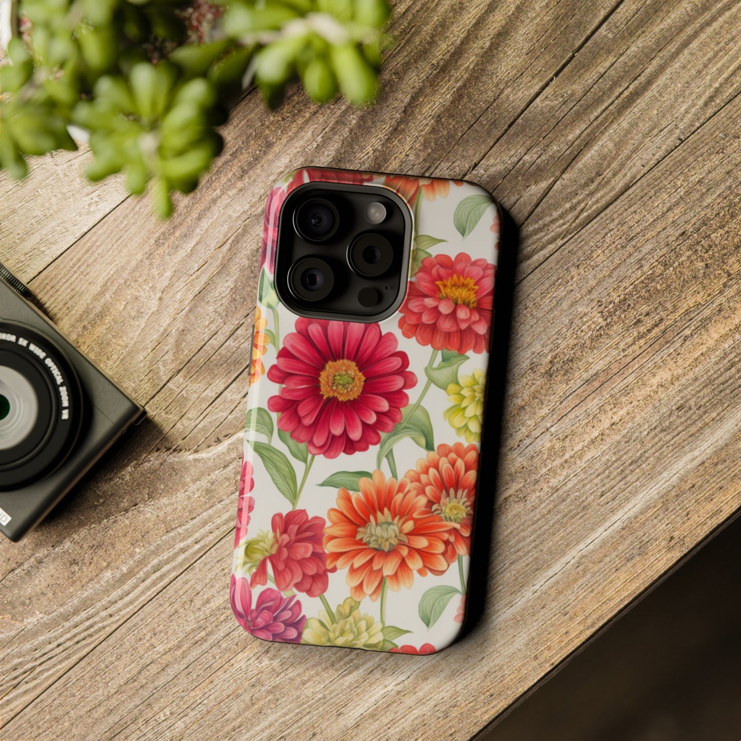 Zinnias MagSafe Tough iPhone Case