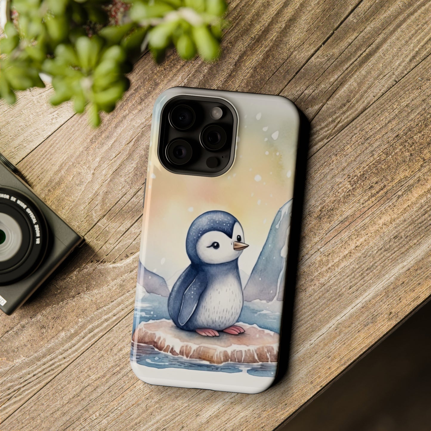 Cute Penguin MagSafe Tough iPhone Case