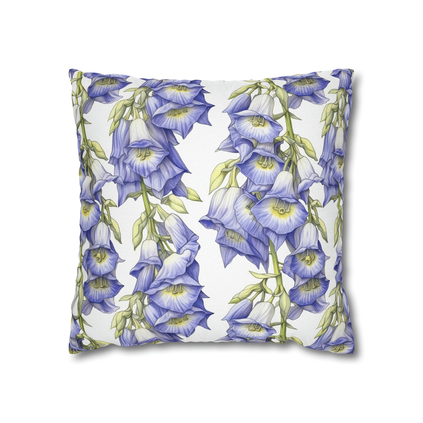 Delphinium Square Pillow Case