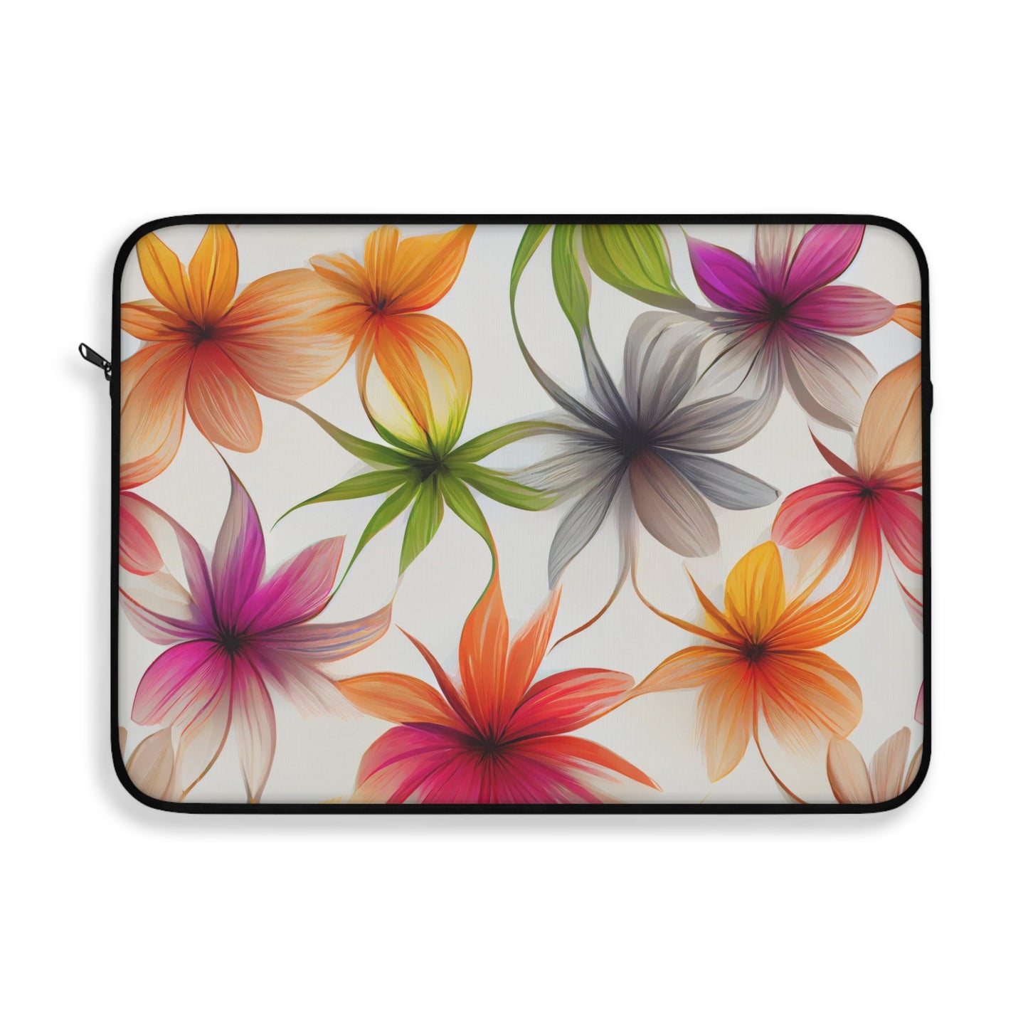 Floral Burst Laptop Case / Laptop Sleeve
