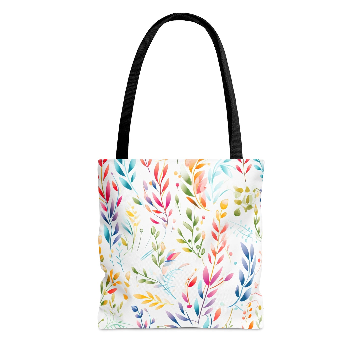 Pastel Leaves Tote Bag