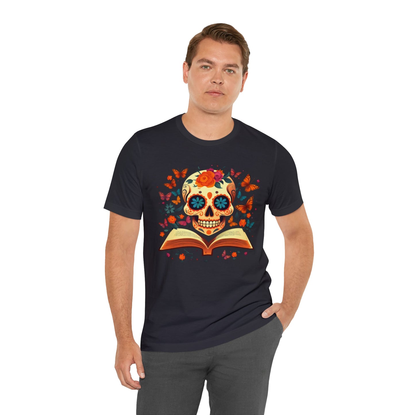 Dia de los Muertos Unisex Jersey Short Sleeve Tee