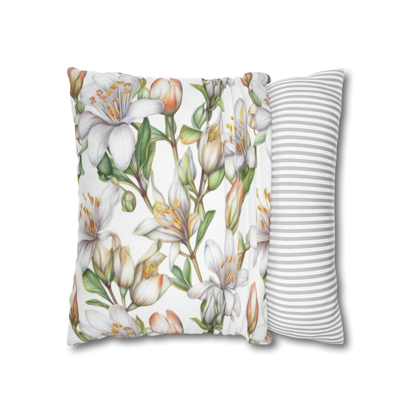 Lilacs Square Pillow Case