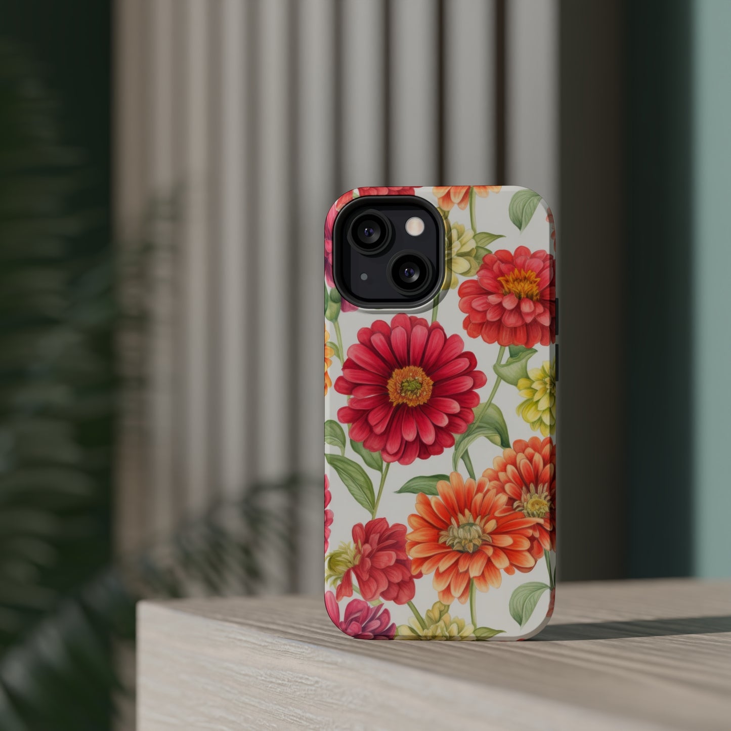 Zinnias MagSafe Tough iPhone Case