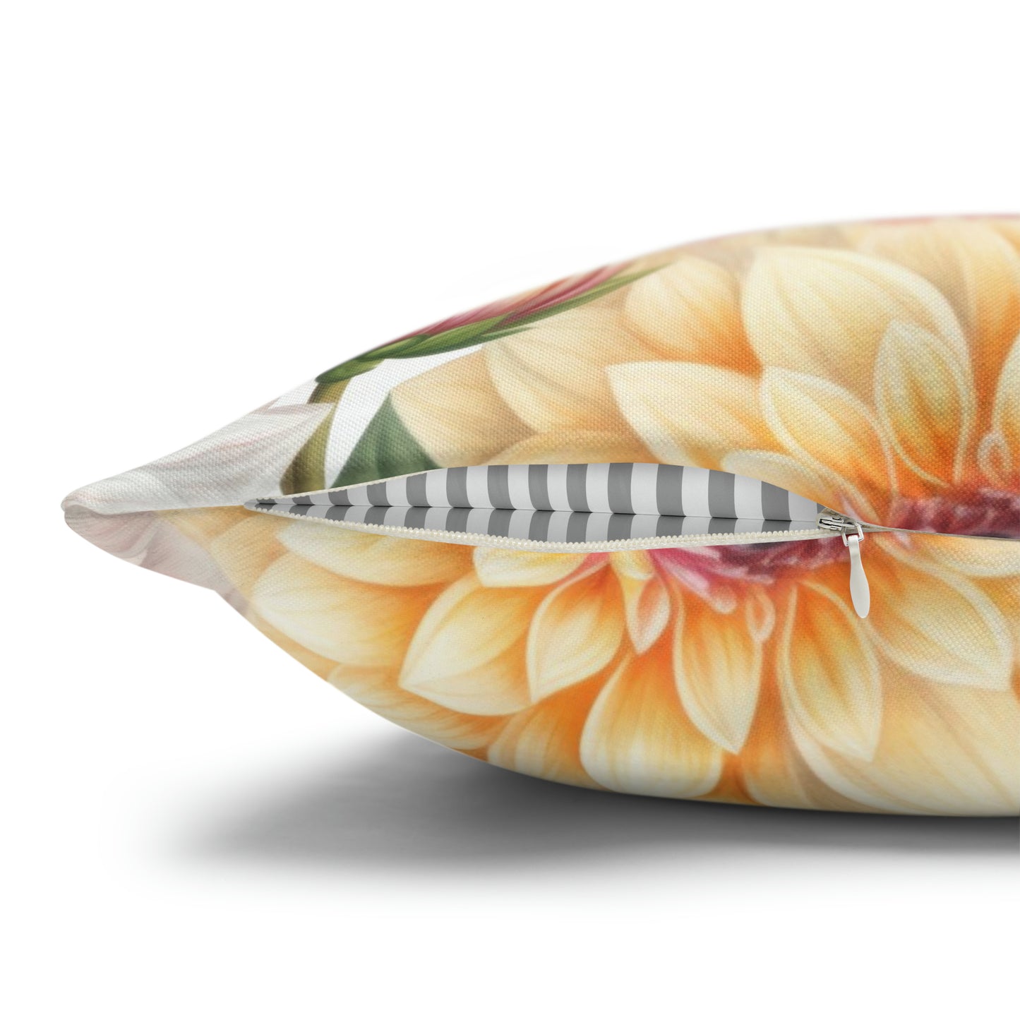 Dahlias Square Pillow Case