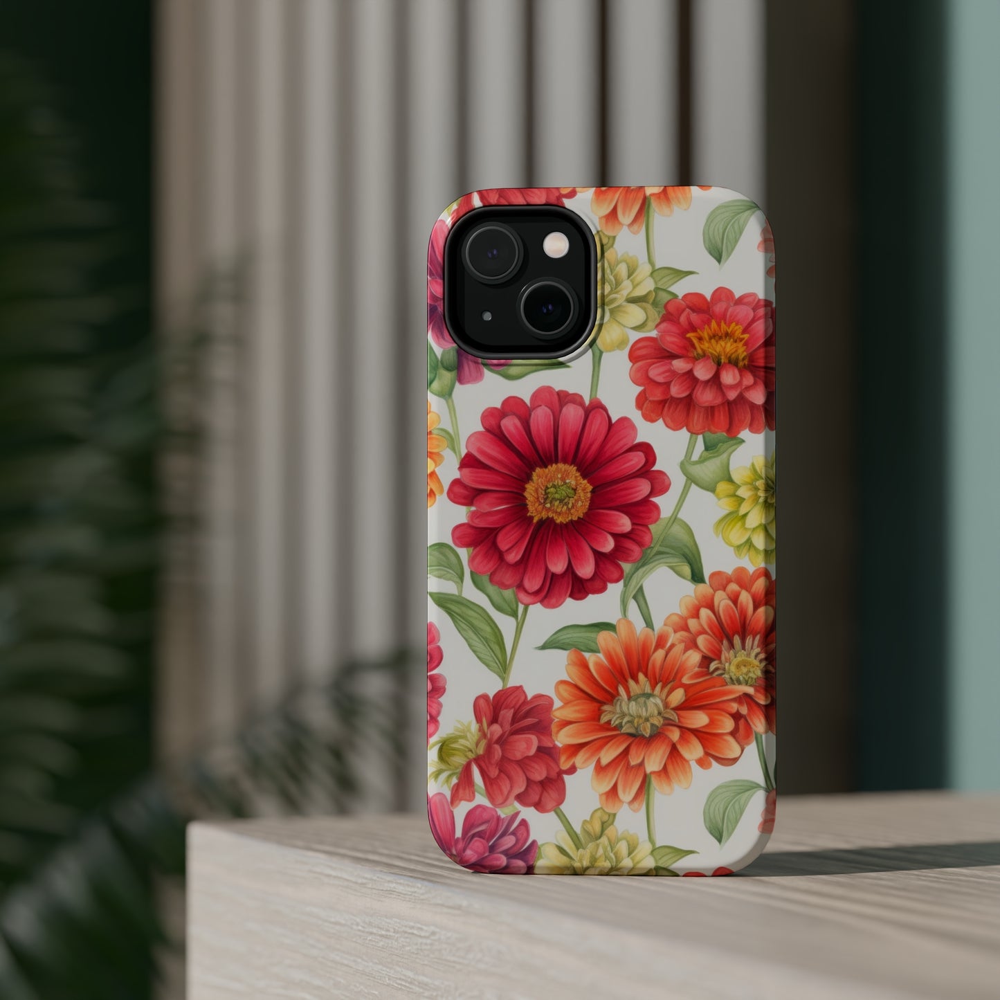 Zinnias MagSafe Tough iPhone Case