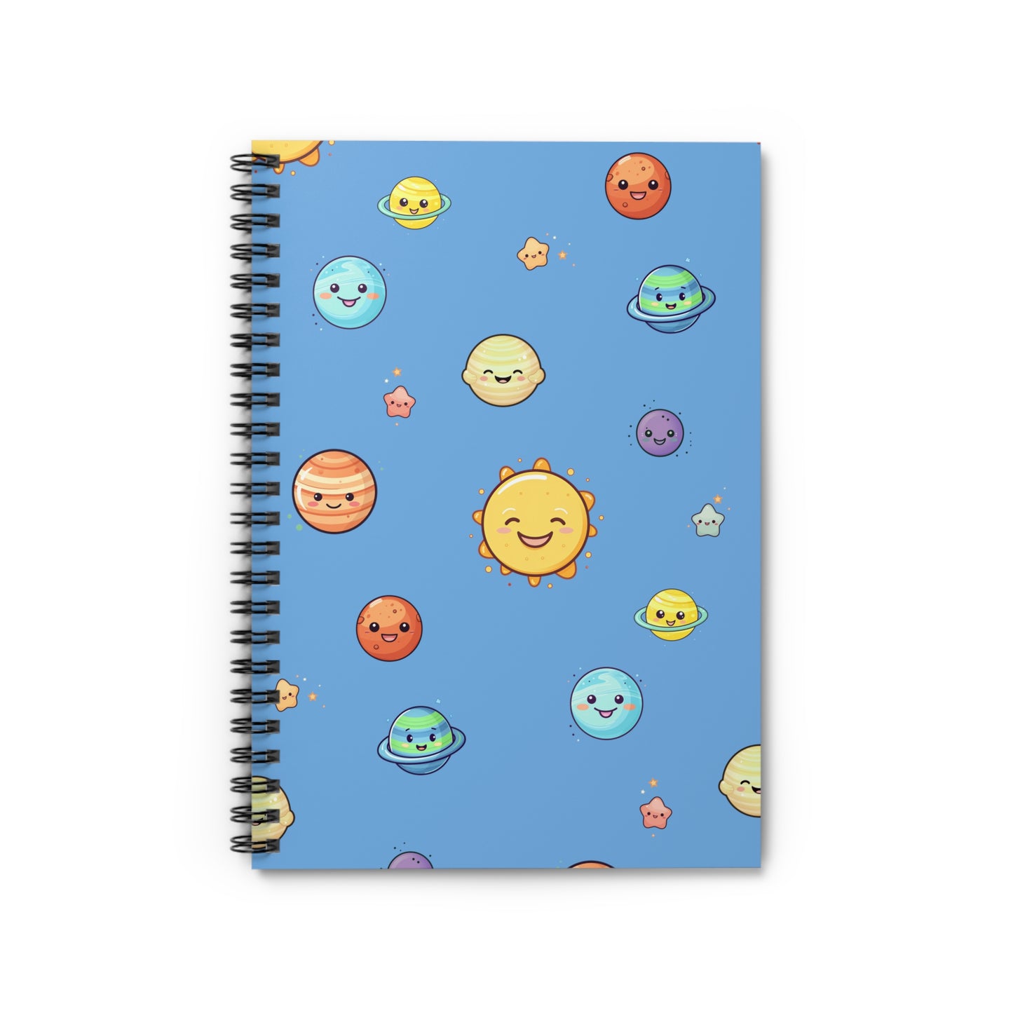 Young Solar System Spiral Notebook - Ruled Line