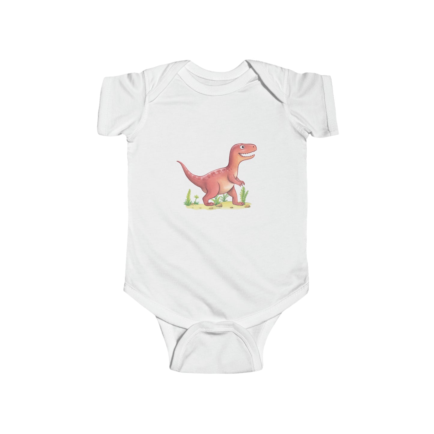 T-Rex Infant Fine Jersey Bodysuit