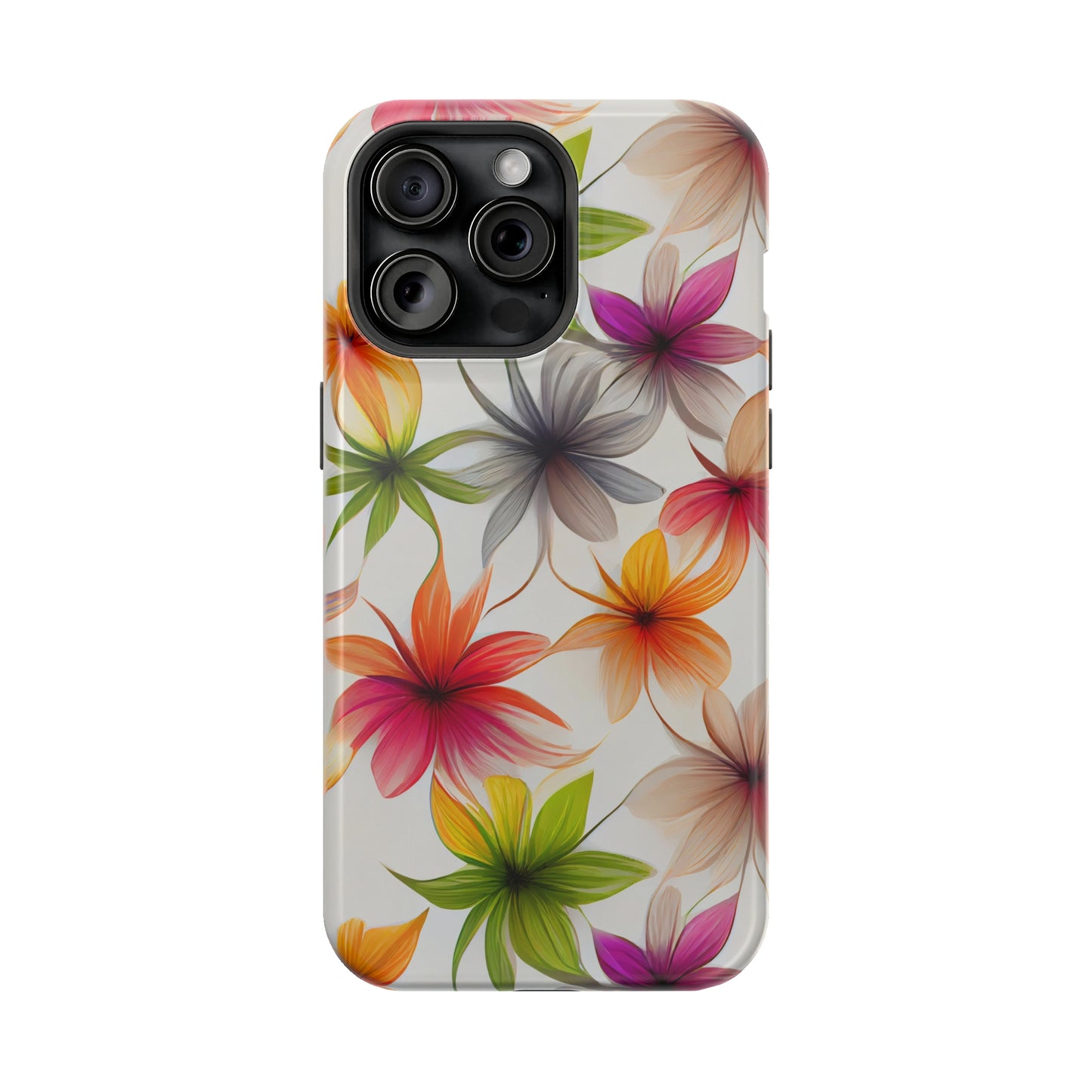 Floral Burst MagSafe Tough iPhone Case