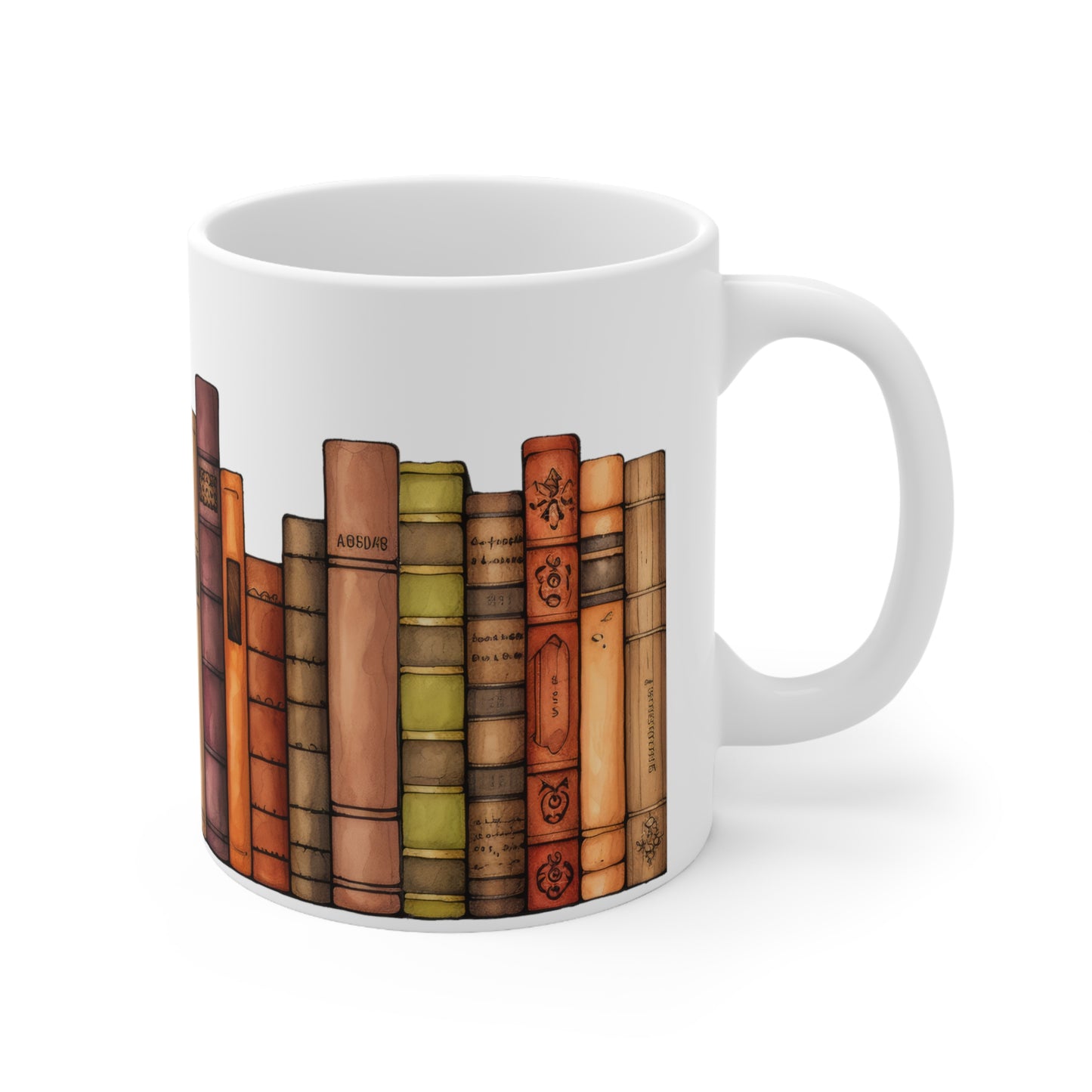 Book Library 11oz Mug