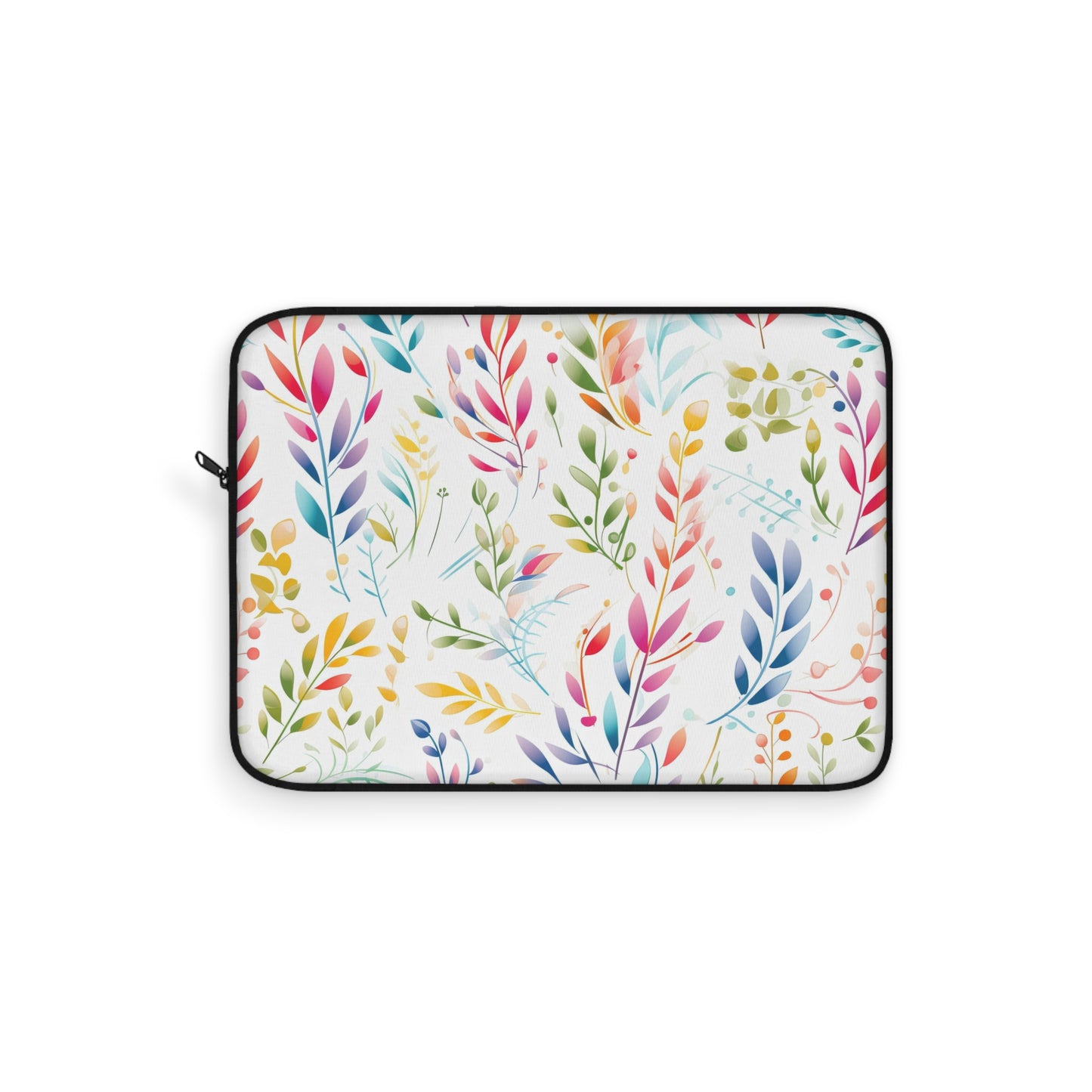 Pastel Leaves Laptop Case / Laptop Sleeve