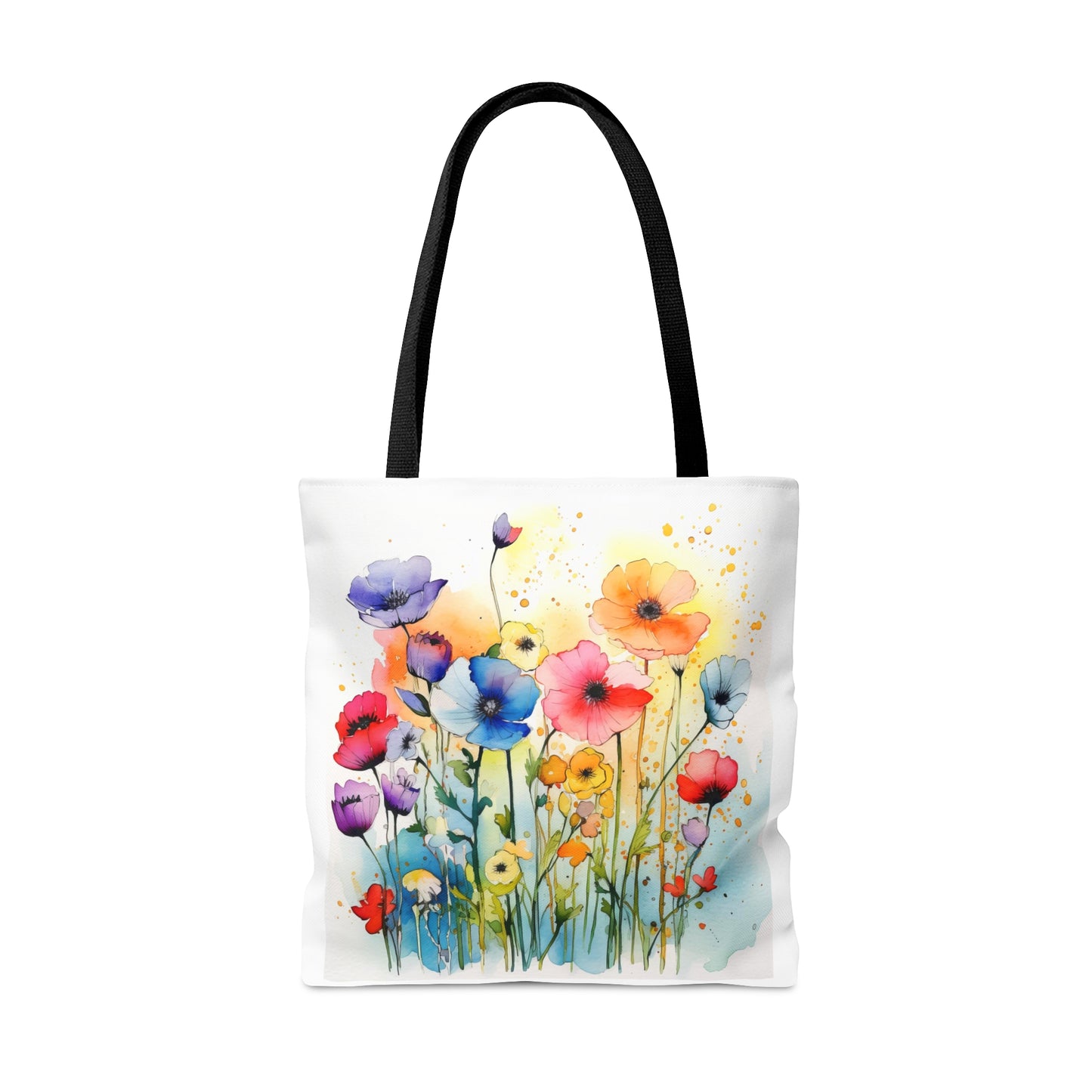 Splash of Color Wildflowers Tote Bag